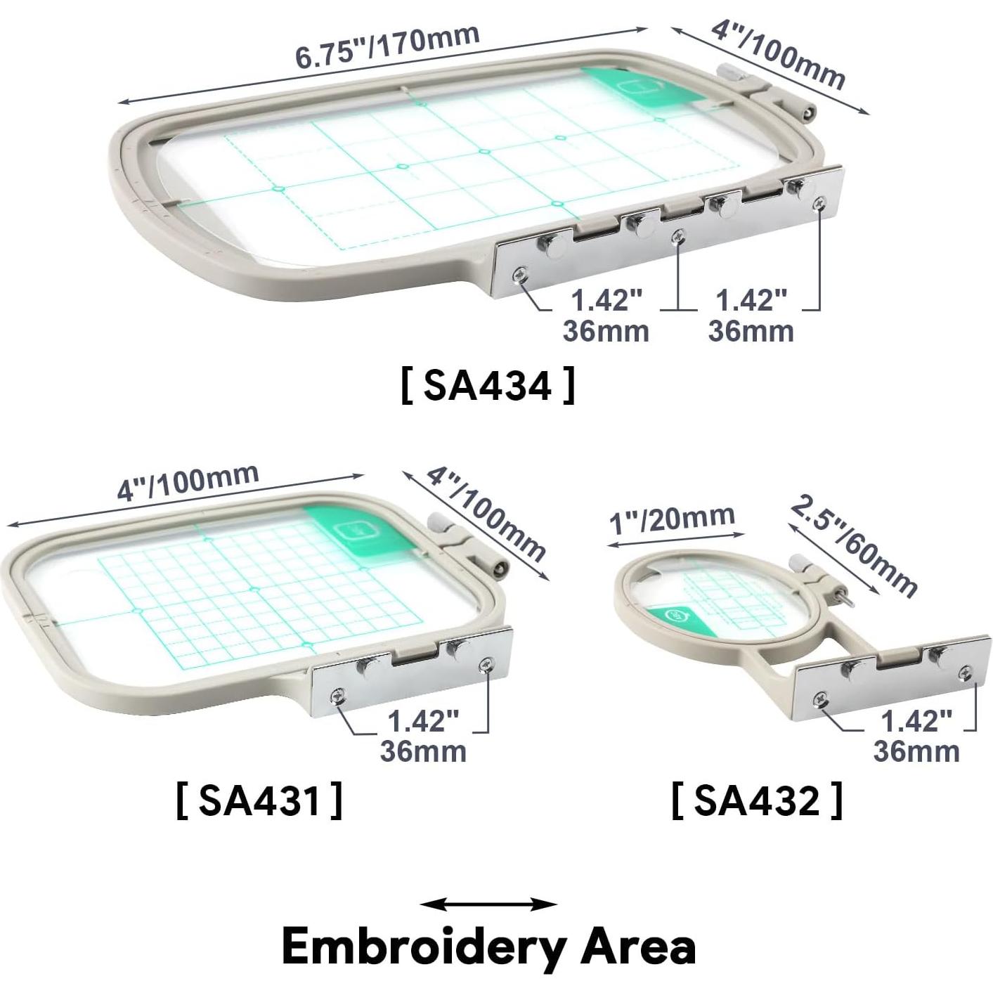 Aros de Bordado MagnaHoop 3en1 para Brother y Babylock