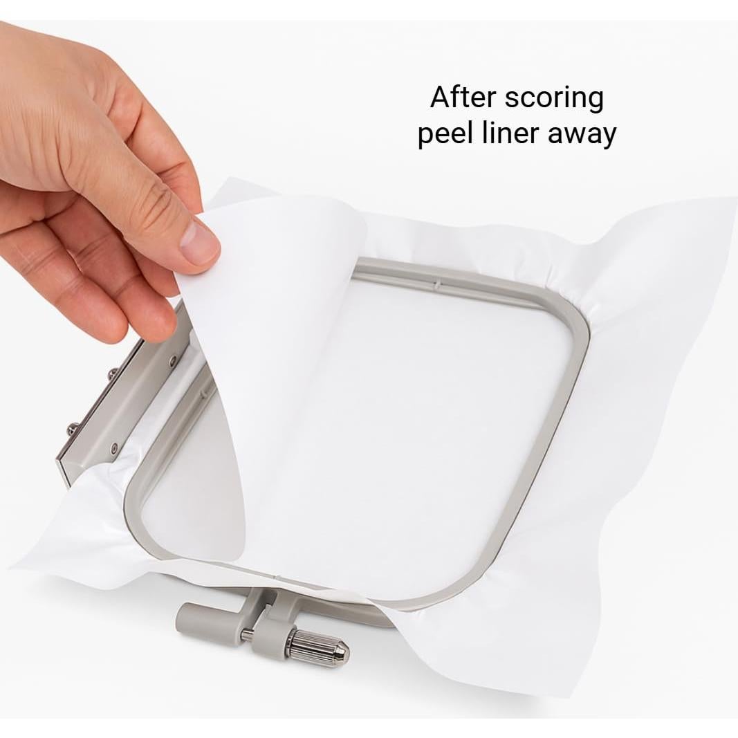 Estabilizador de Bordado Autoadhesivo H.B.I. 30.48 cm x 9.14 m