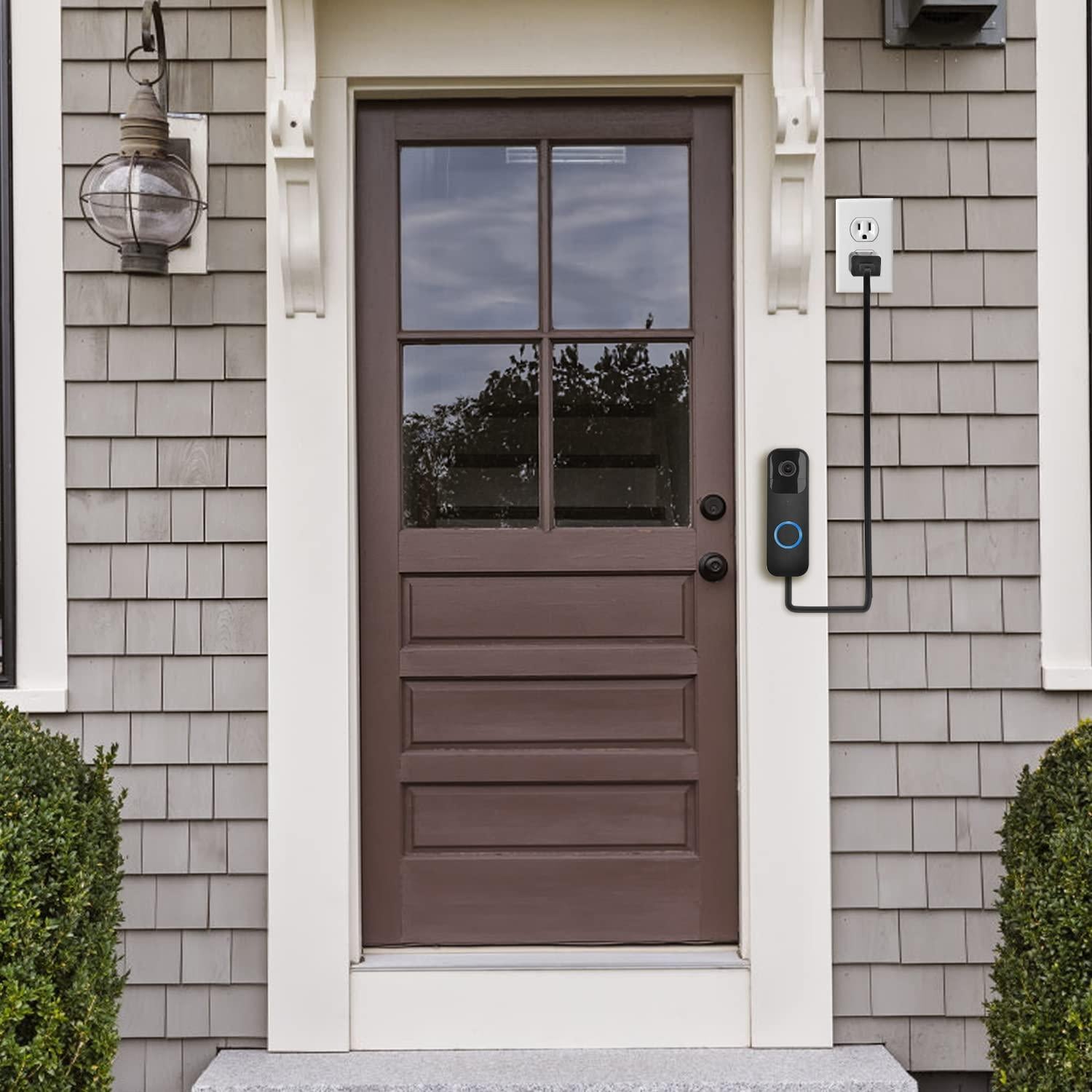 Adaptador de corriente ALERTCAM para timbre Blink 5m resistente