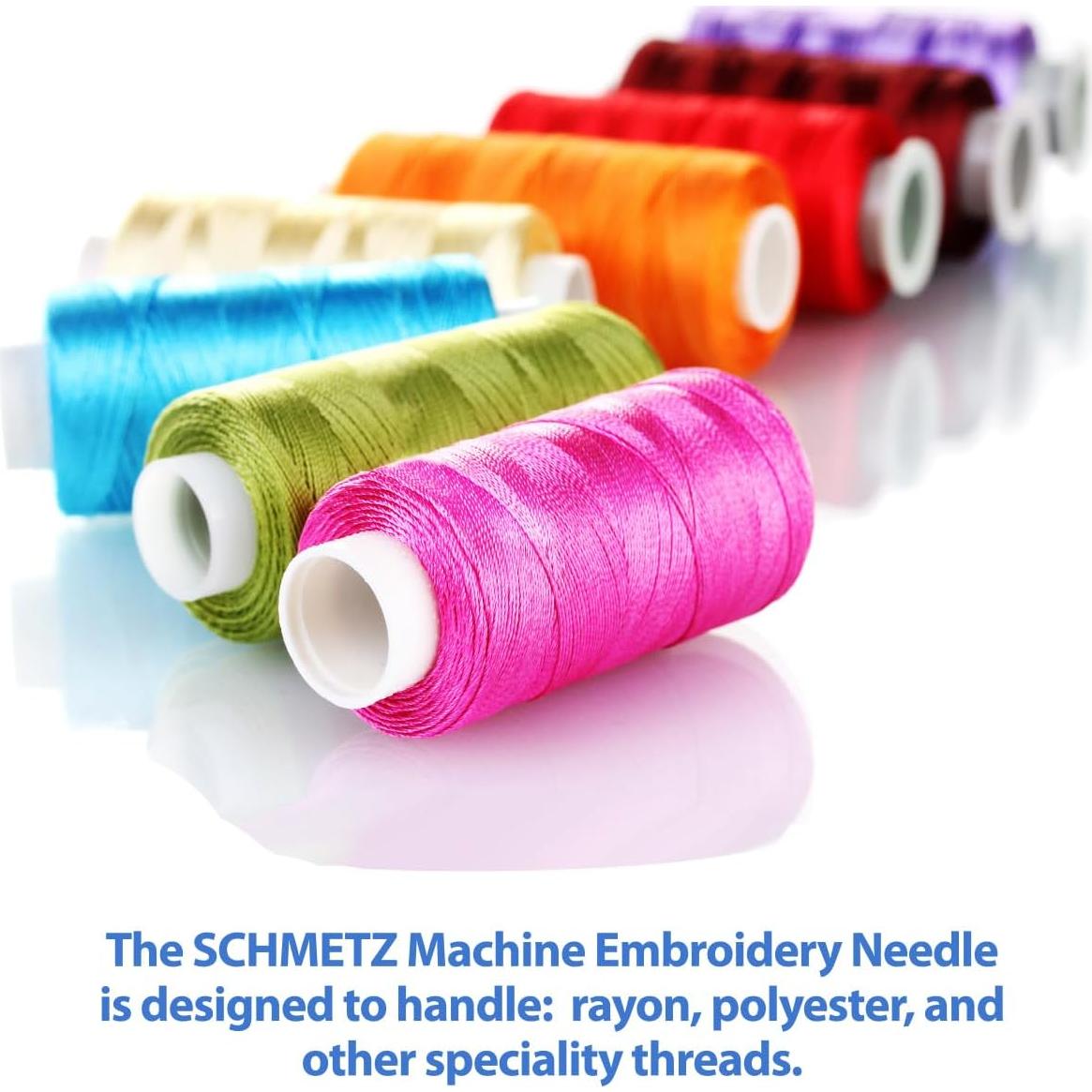 Agujas de Coser para Bordado SCHMETZ 90/14 - Paquete de 25