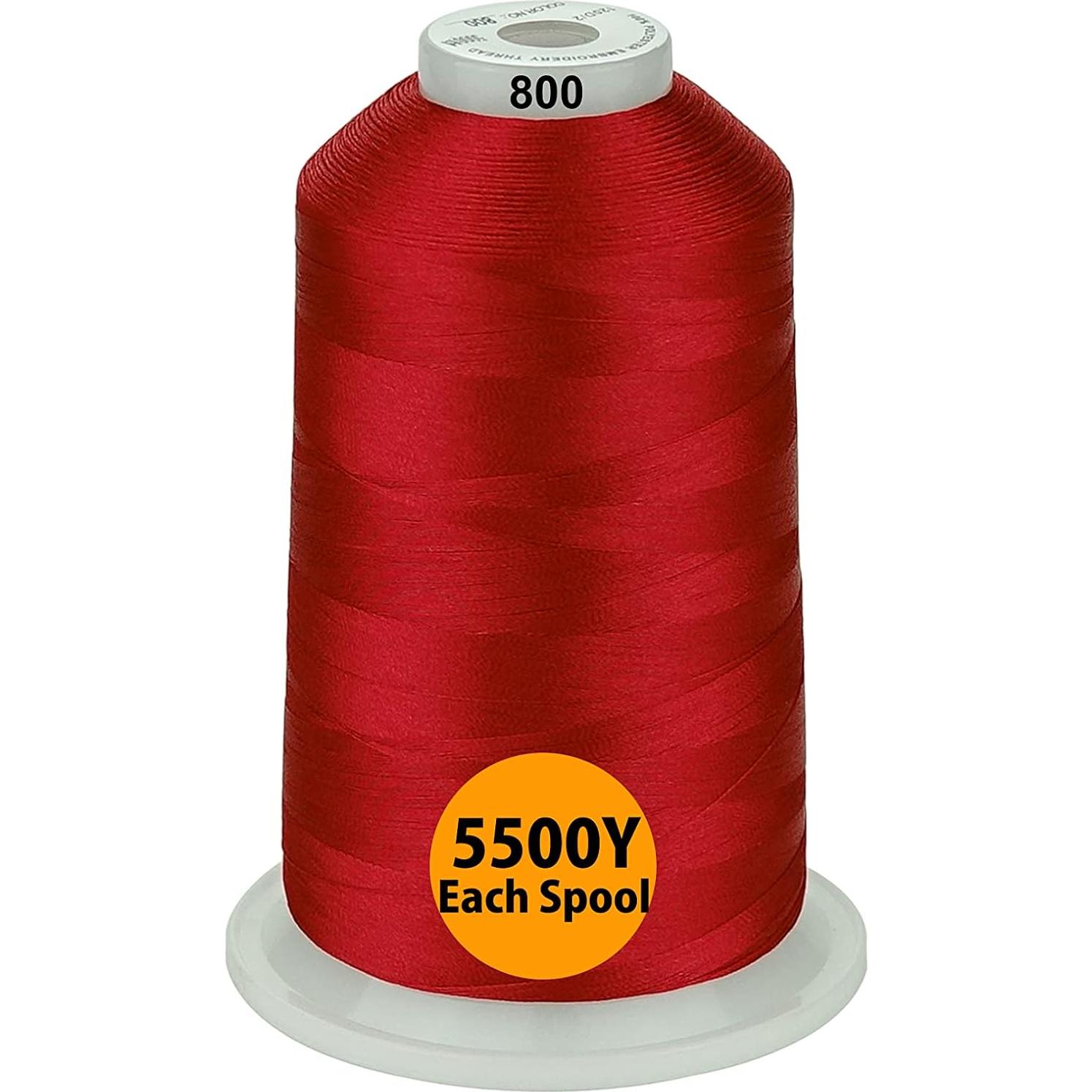 Hilo de Bordado Poliester Simthread 5500Y 5000M 3 Colores