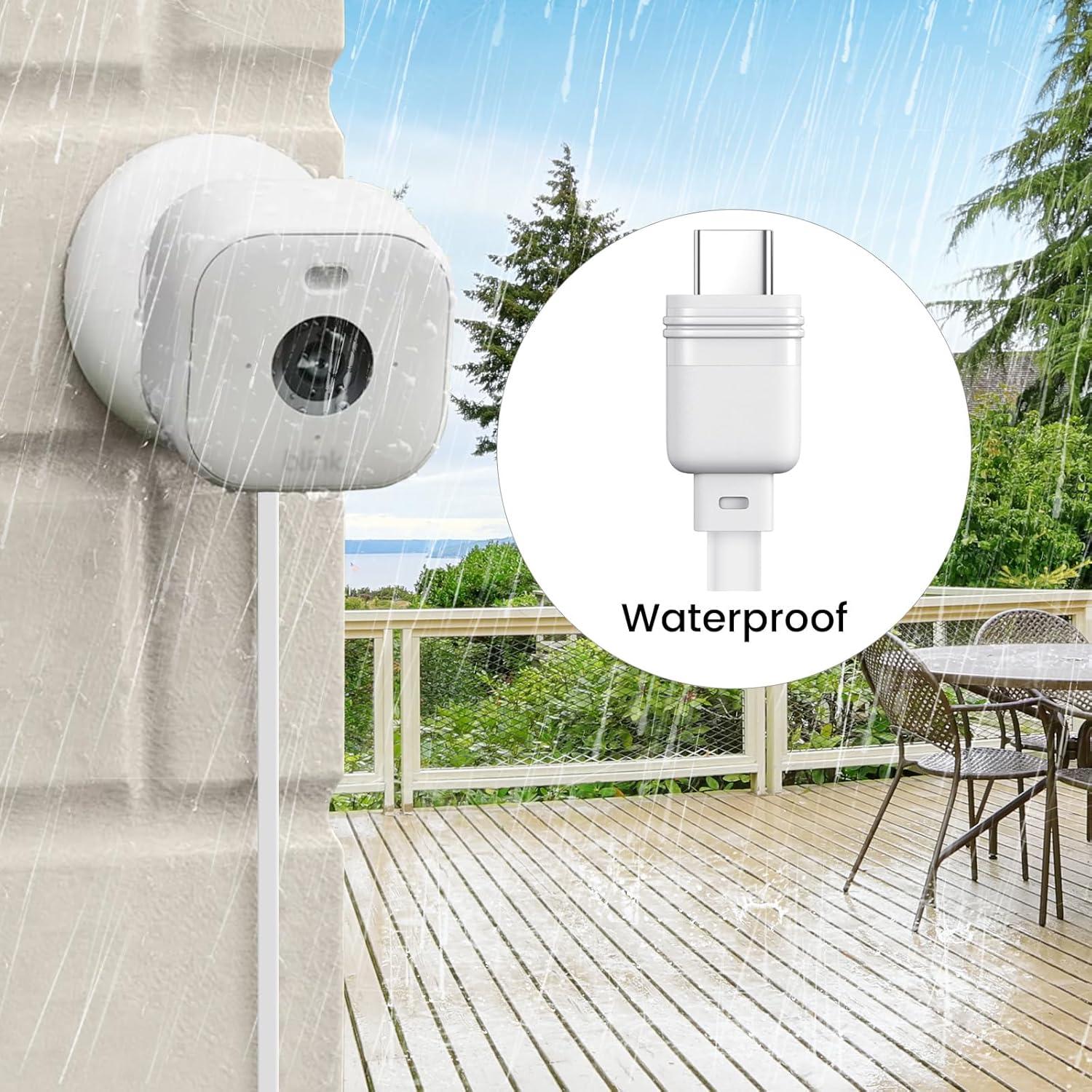 Paquete de 2 Cables de Alimentación 9m para Cámaras Blink