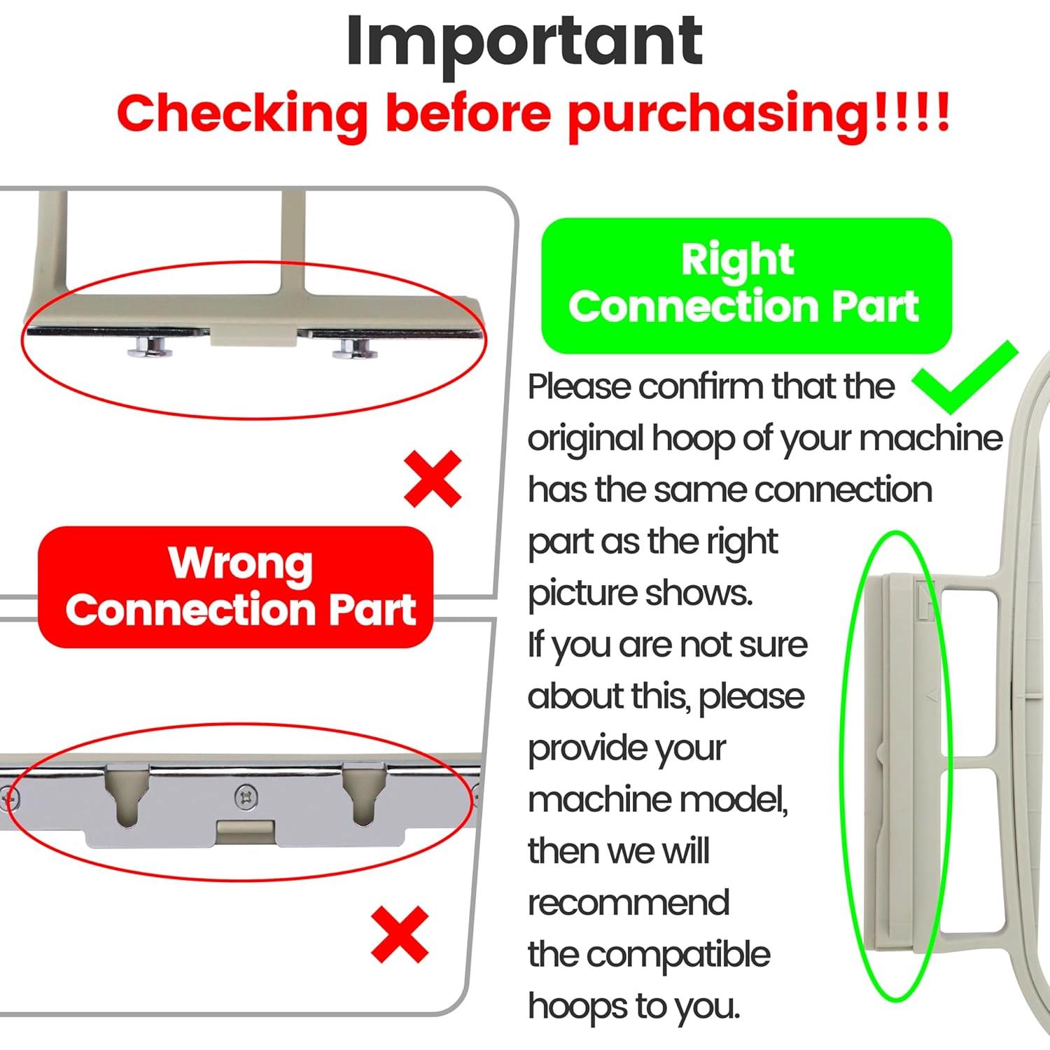 Aro de Bordado New Brothread SA438 10.16cm para Brother y BabyLock