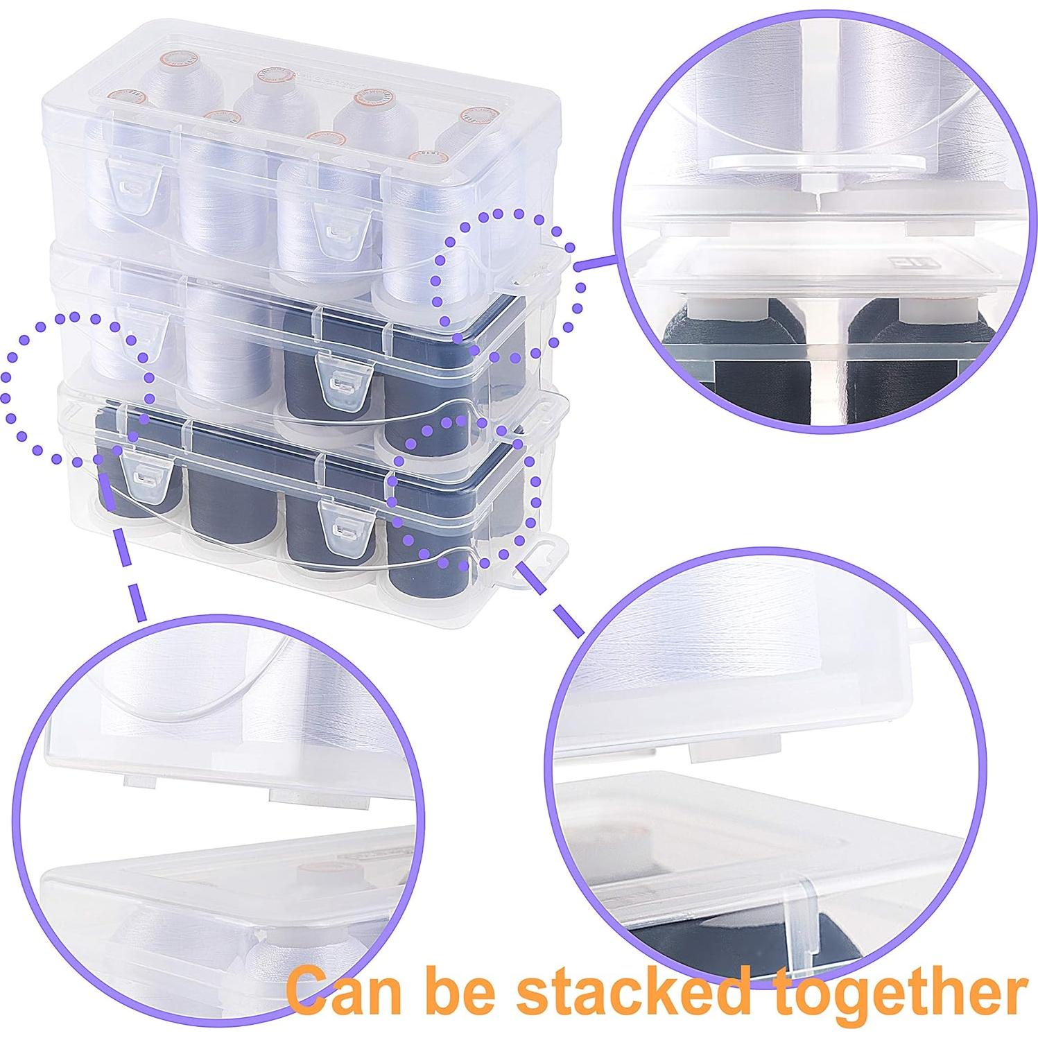 Hilo de Bordado Poliester New Brothread 1000m 8 Bobinas