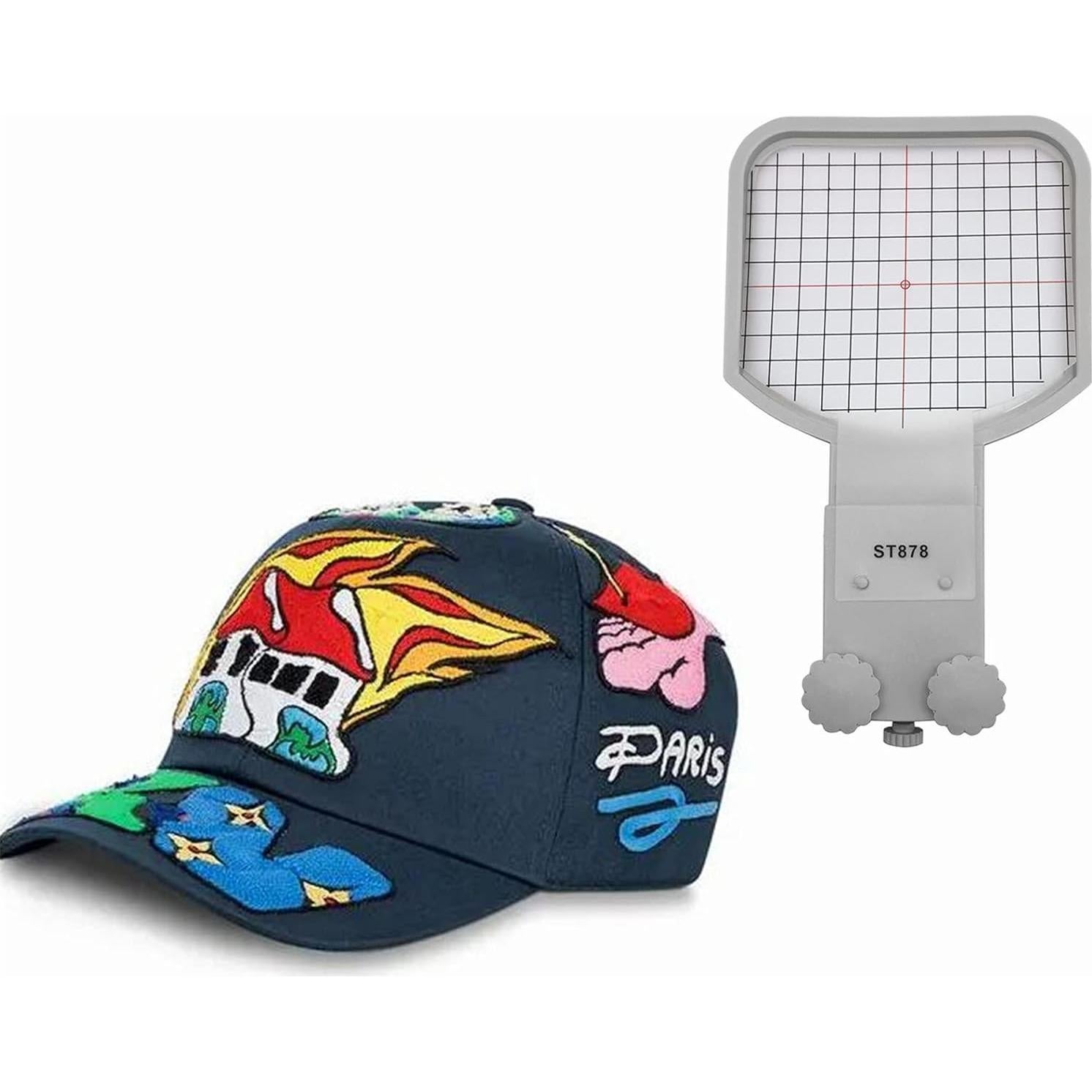 Aro de Bordado para Gorras YEQIN 10.16x10.16 cm Compatible Brother