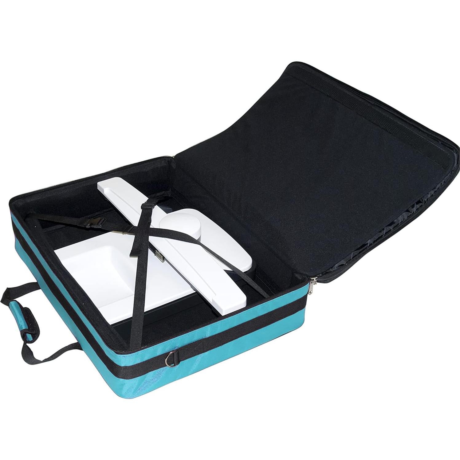 Bolsa de Bordado Grande Tutto 66 cm Turquesa