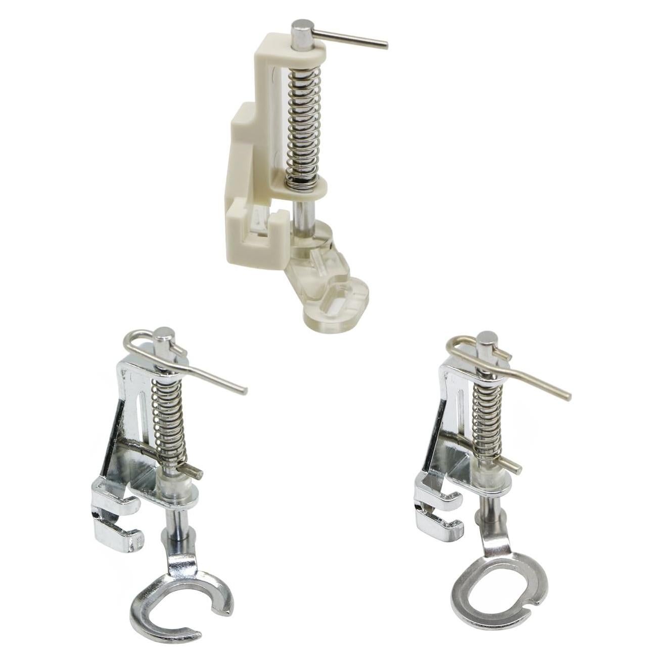 Juego de 3 Pies de Prensatelas de Metal para Coser STORMSHOPPING