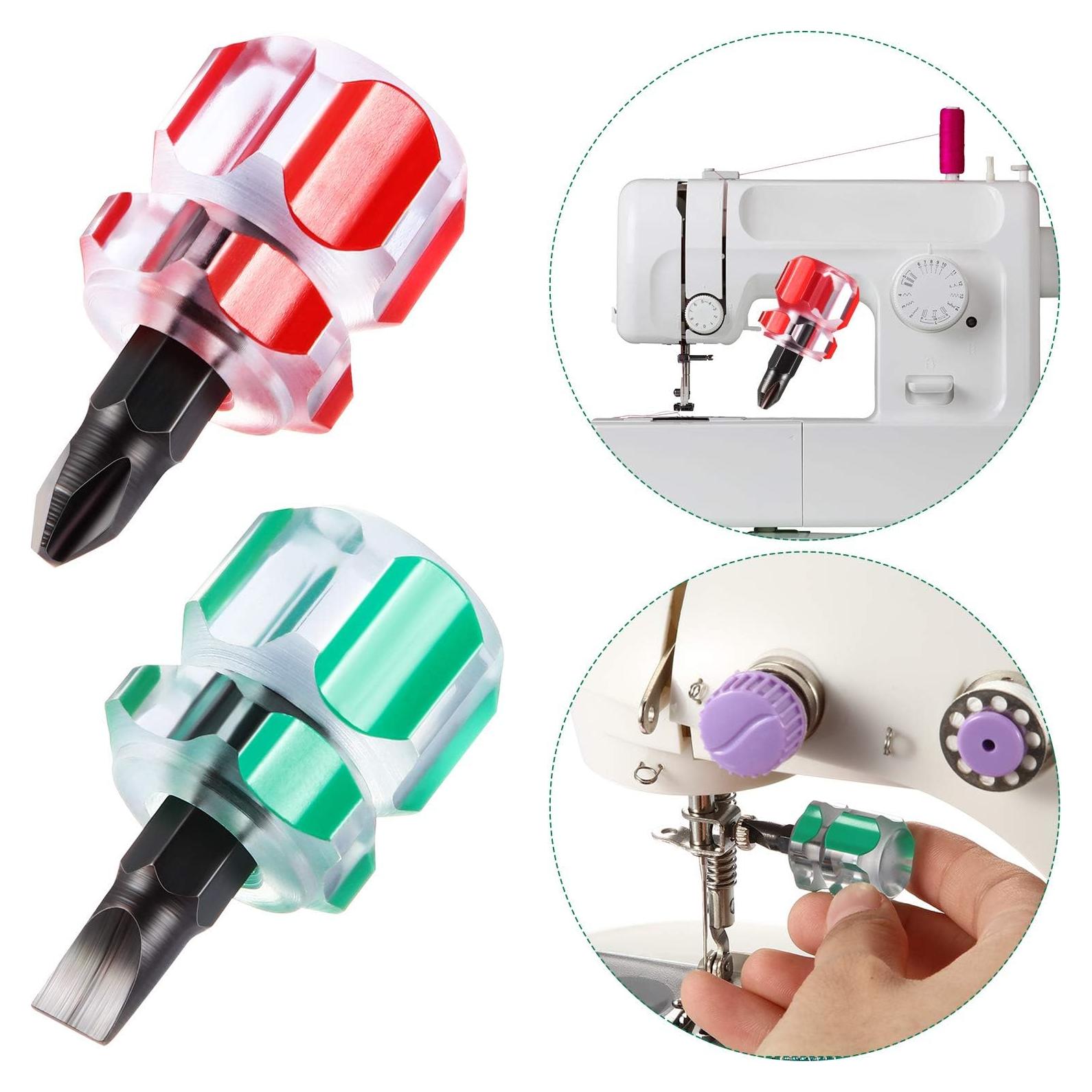 Kit de Destornilladores Cortos Mudder 2 Piezas para Coser