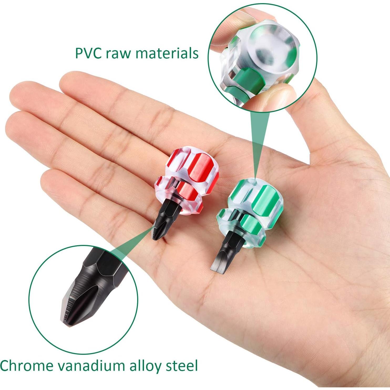 Kit de Destornilladores Cortos Mudder 2 Piezas para Coser