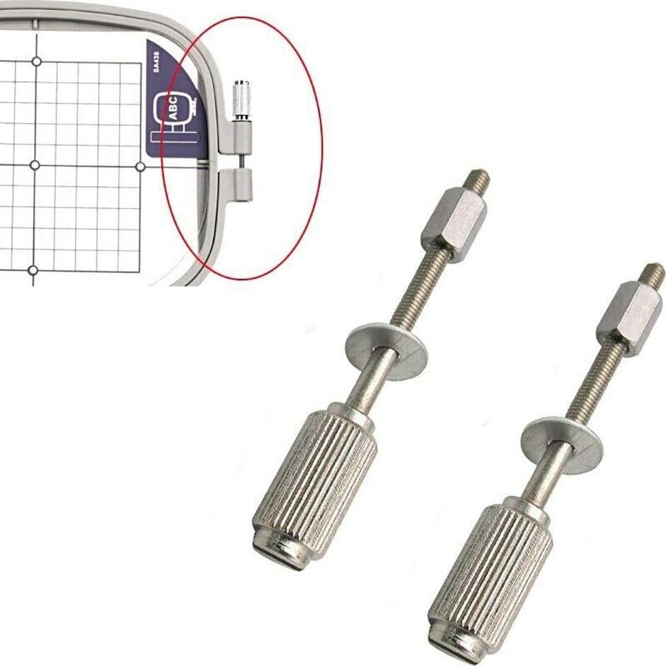 Tornillos Metálicos de Ajuste YICBOR para Aros de Bordado 2pcs