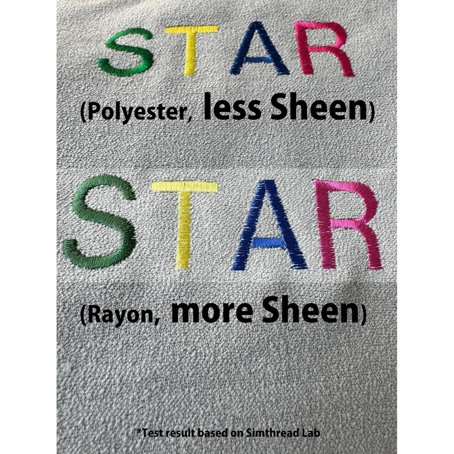 Hilo de Bordado Simthread 5500m 40wt 100% Rayón Viscosa Oro 1225