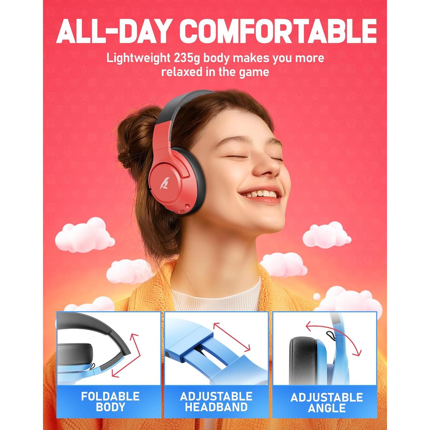 Auriculares Inalámbricos CG-01 para Nintendo Switch y PS5