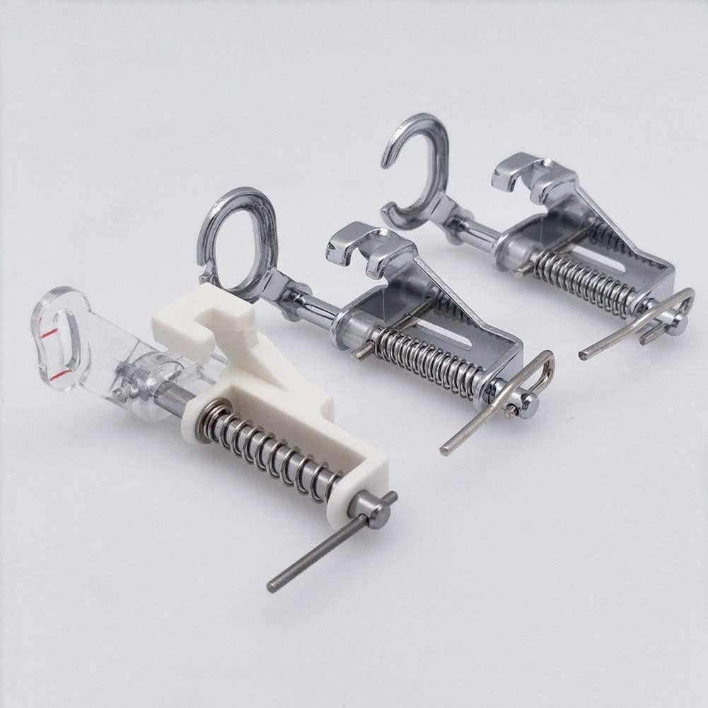 Pie de Prensatelas de Metal YEQIN 3 Pcs para Bordado y Acolchado