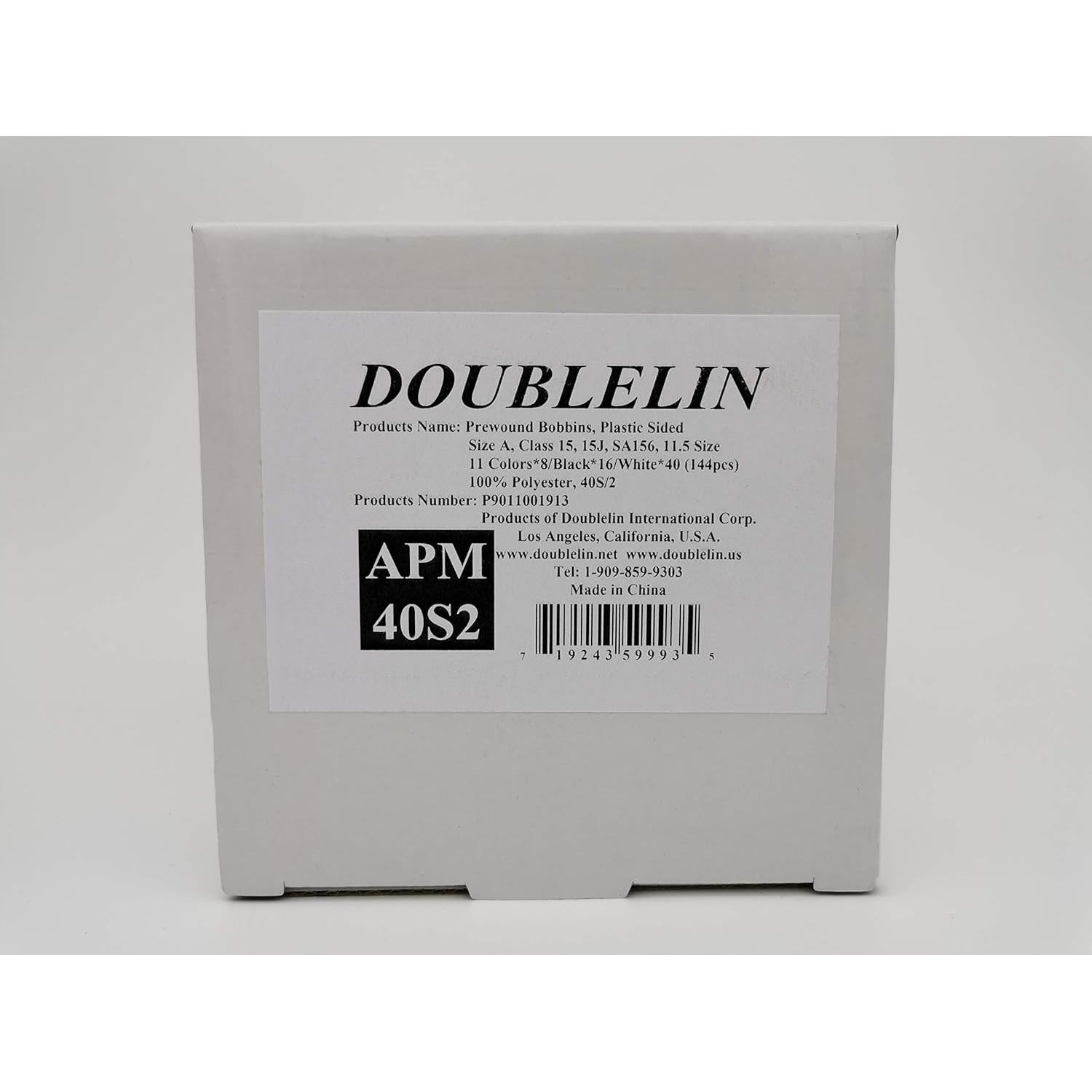 Bobinas Preenrolladas 144pcs DOUBLELIN Tamaño A Colores Múltiples