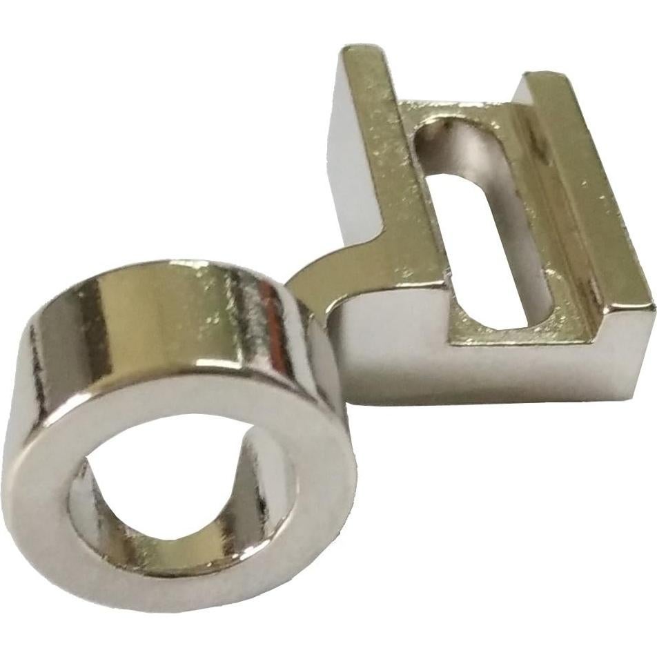 Pie de Prensatelas de Metal HONEYSEW 1/4" para Coser Bajo Shank