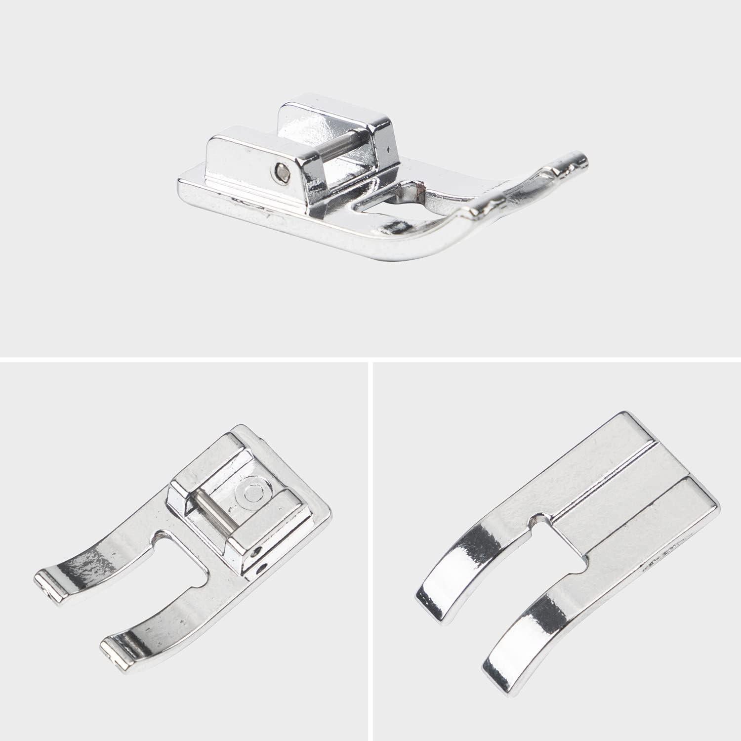 Pie de máquina de coser de punta abierta STORMSHOPPING - Compatible con Singer, Brother, Babylock