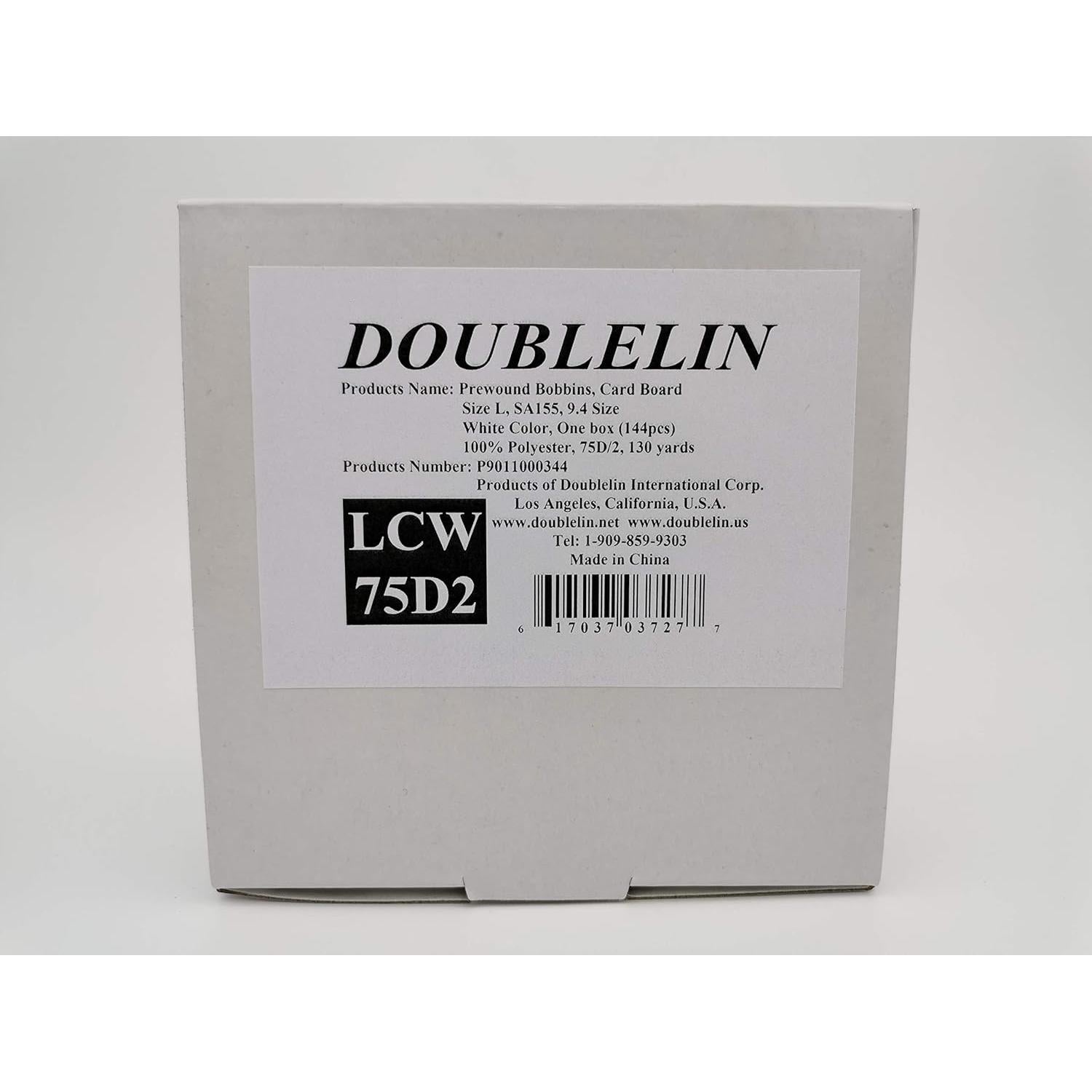Bobina Preenrollada DOUBLELIN L 144pcs Cartón Blanco 75D/2