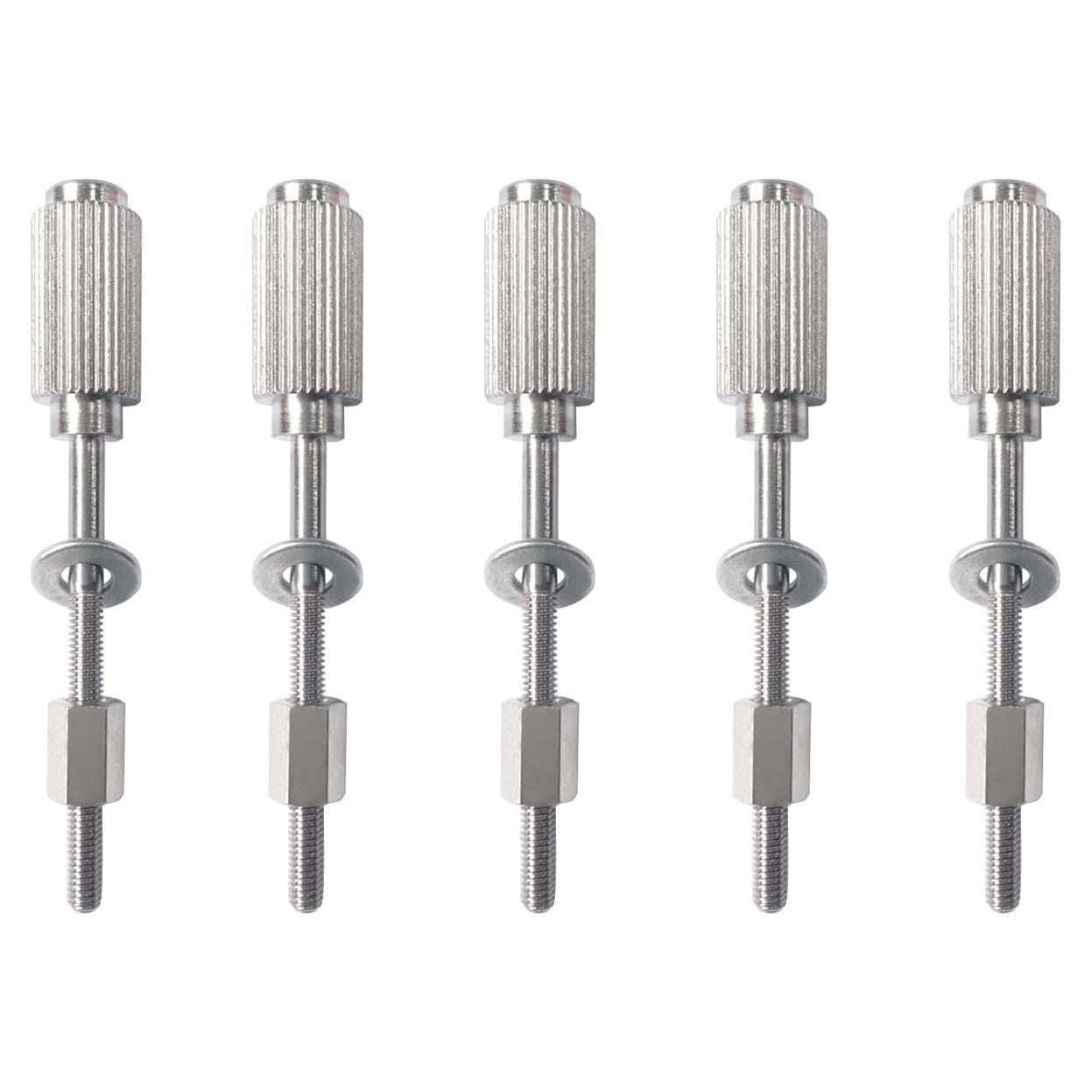 Tornillos de Aro de Bordado Sew Tech - 5 Piezas Metal