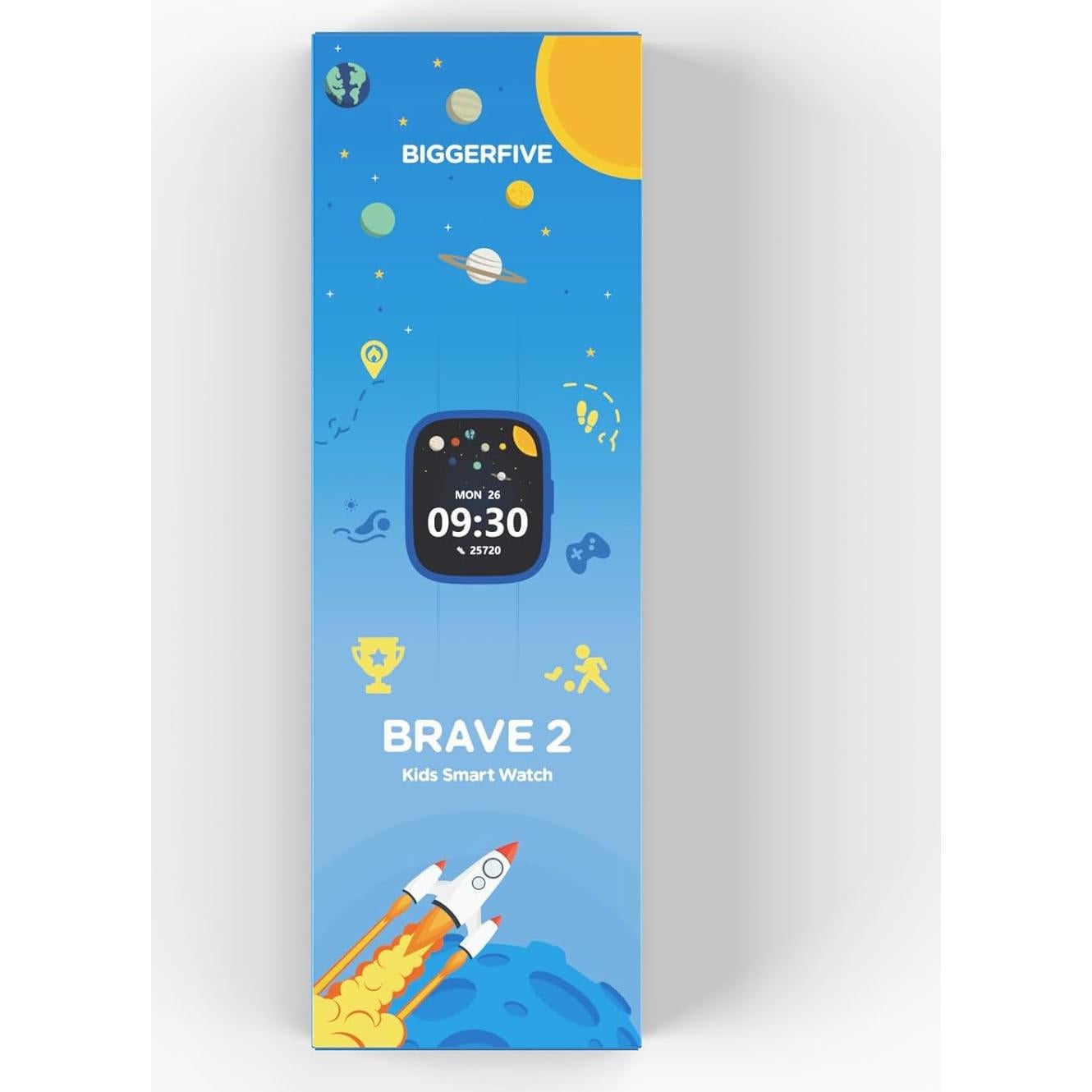 Reloj Inteligente BIGGERFIVE para Niños 1.8" IP68 Azul