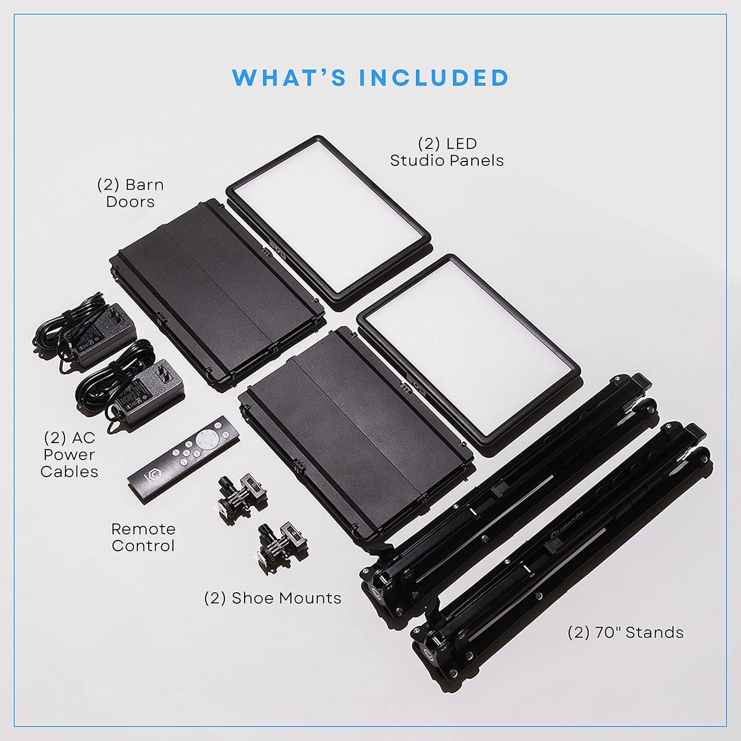 Kit de Iluminación LED Bicolor Lume Cube Studio 2 Puntos