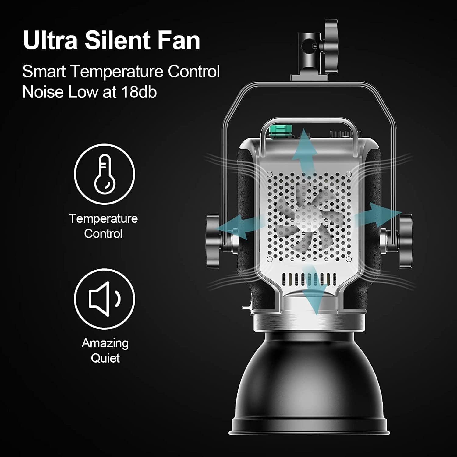 GVM 200W LED Video Light with Lantern Softbox, SD200D Photography Studio Lighting Kit with Bluetooth/DMX Control, 93000lux@0.5m 3200K-5600K Bi-Color Continuous Output Lighting for YouTube (SD200D)