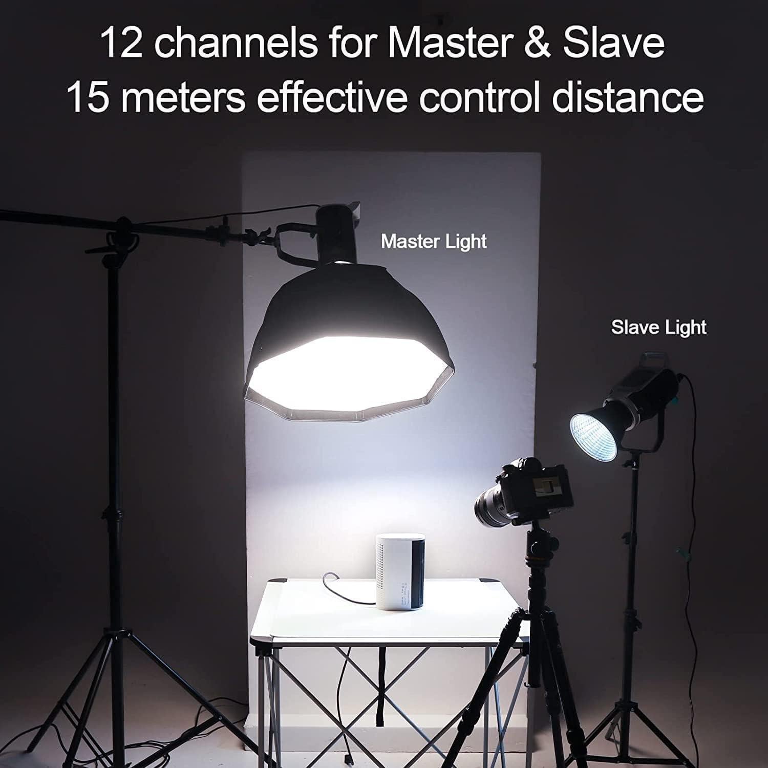 GVM 200W LED Video Light with Lantern Softbox, SD200D Photography Studio Lighting Kit with Bluetooth/DMX Control, 93000lux@0.5m 3200K-5600K Bi-Color Continuous Output Lighting for YouTube (SD200D)