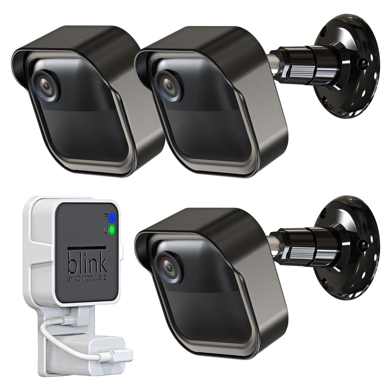 Soporte para cámara Blink 3Pack, ajuste 360° y protección