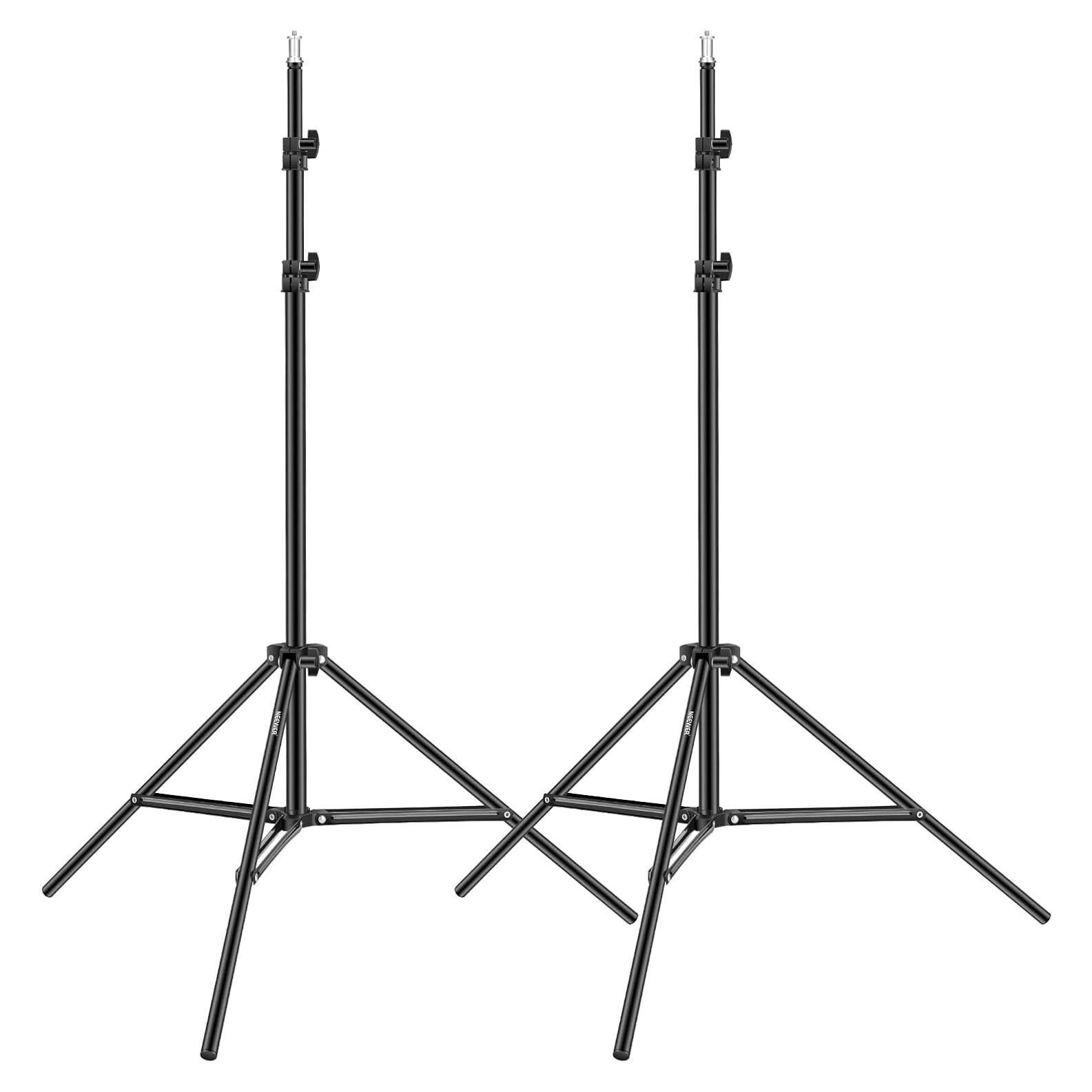 Soportes de Trípode de Aluminio Neewer 190cm - 2 Paquete