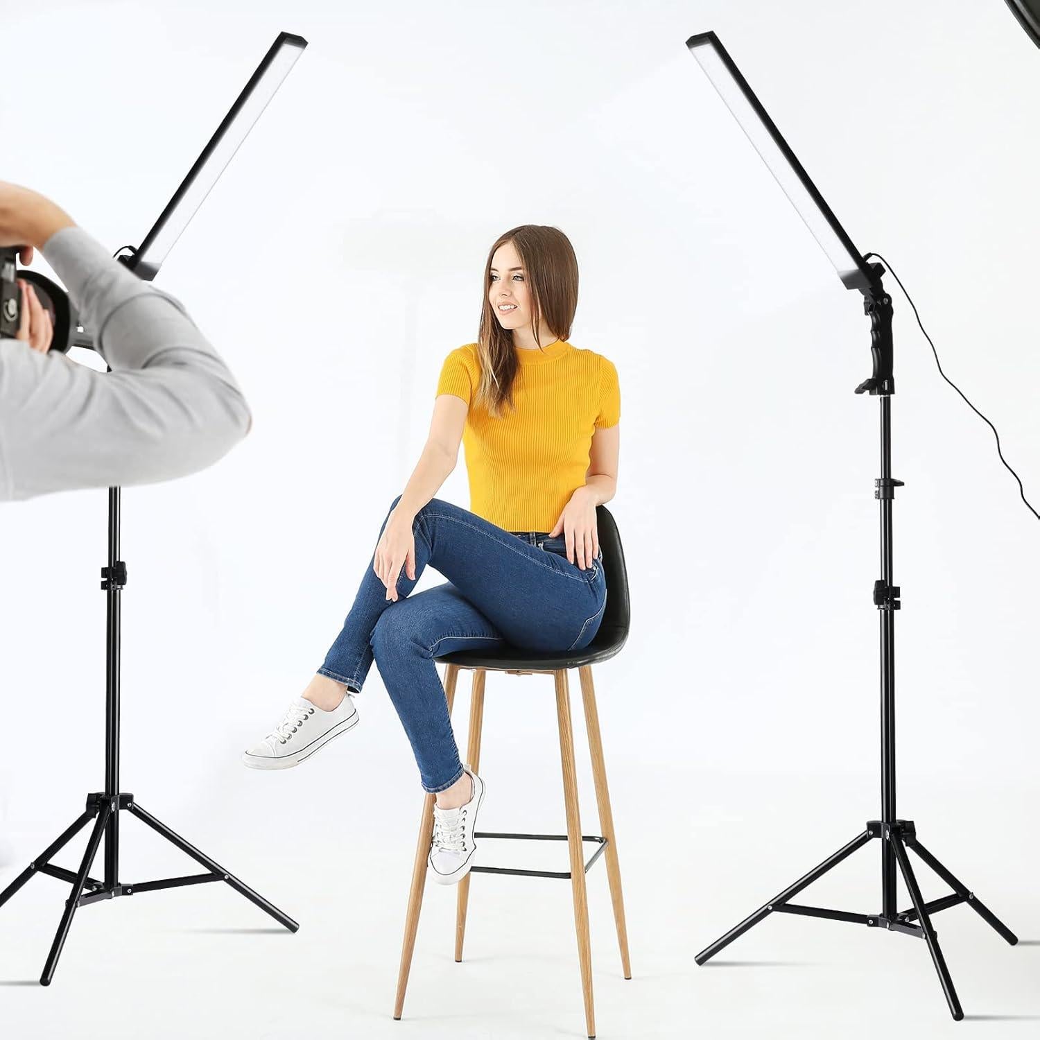 Kit de Iluminación LED Xuhal para Fotografía 4 Piezas 5500K