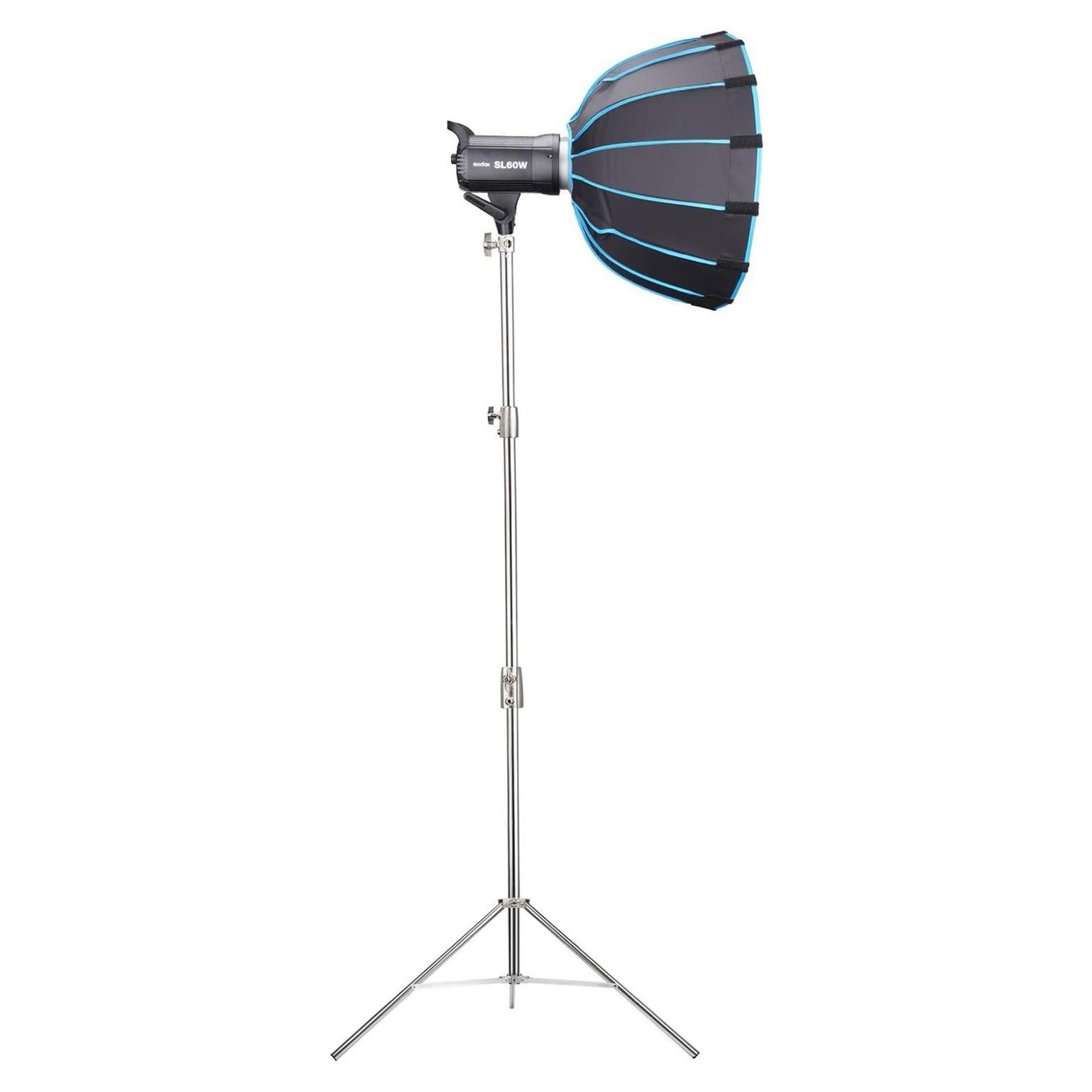 Kit Luz LED Godox SL-60W con Softbox y Soporte 2.8M