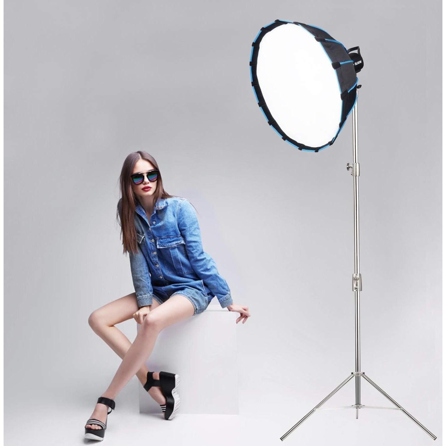 Kit Luz LED Godox SL-60W con Softbox y Soporte 2.8M