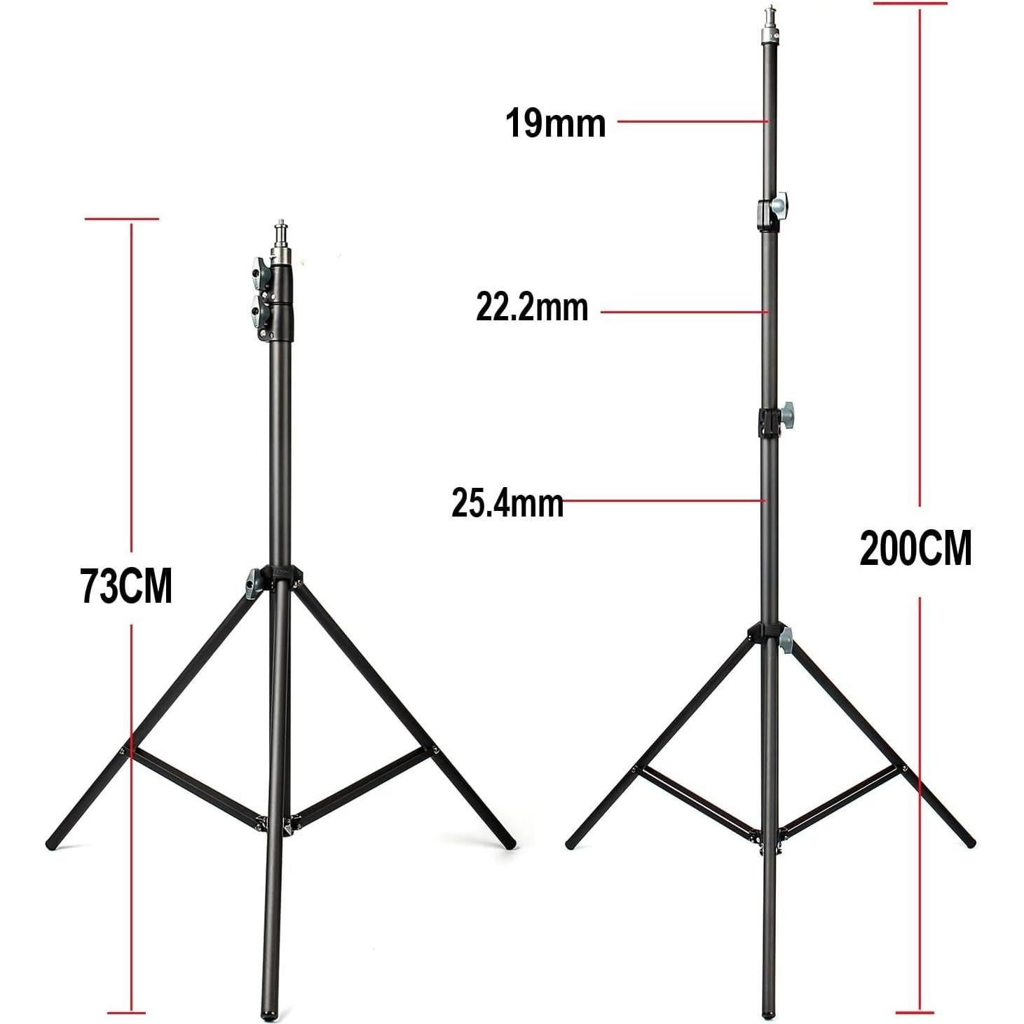 Kit de Luz Estroboscópica Godox MS300V 300W con Softbox 60x90cm