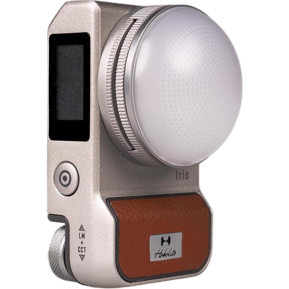 Iris Portable LED Photography Light Standard Kit with LCD Display, App Control, CRI/TLCI 96+, 2700-6500K, Bi-Color Indoor and Outdoor Light for Content Creators, 5W