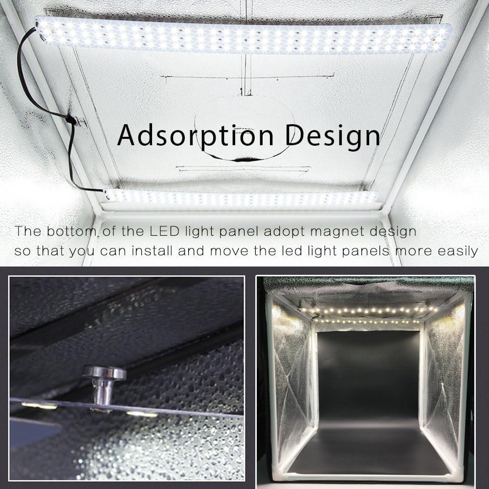 Caja de Luz Fotográfica Konseen 60x60cm LED Regulable 5500K