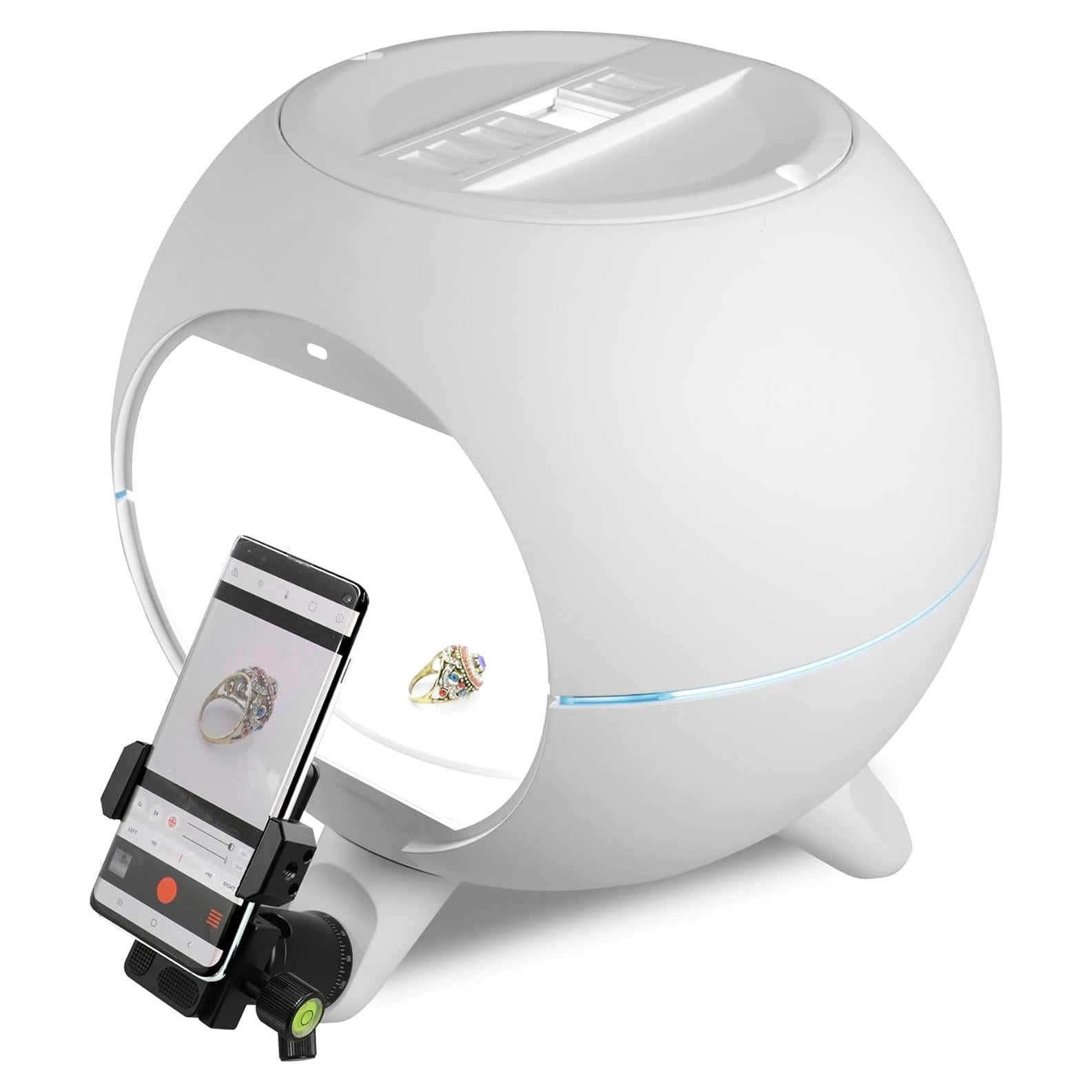 Domo Inteligente Foldio360 con Kit de Montaje y Luz LED