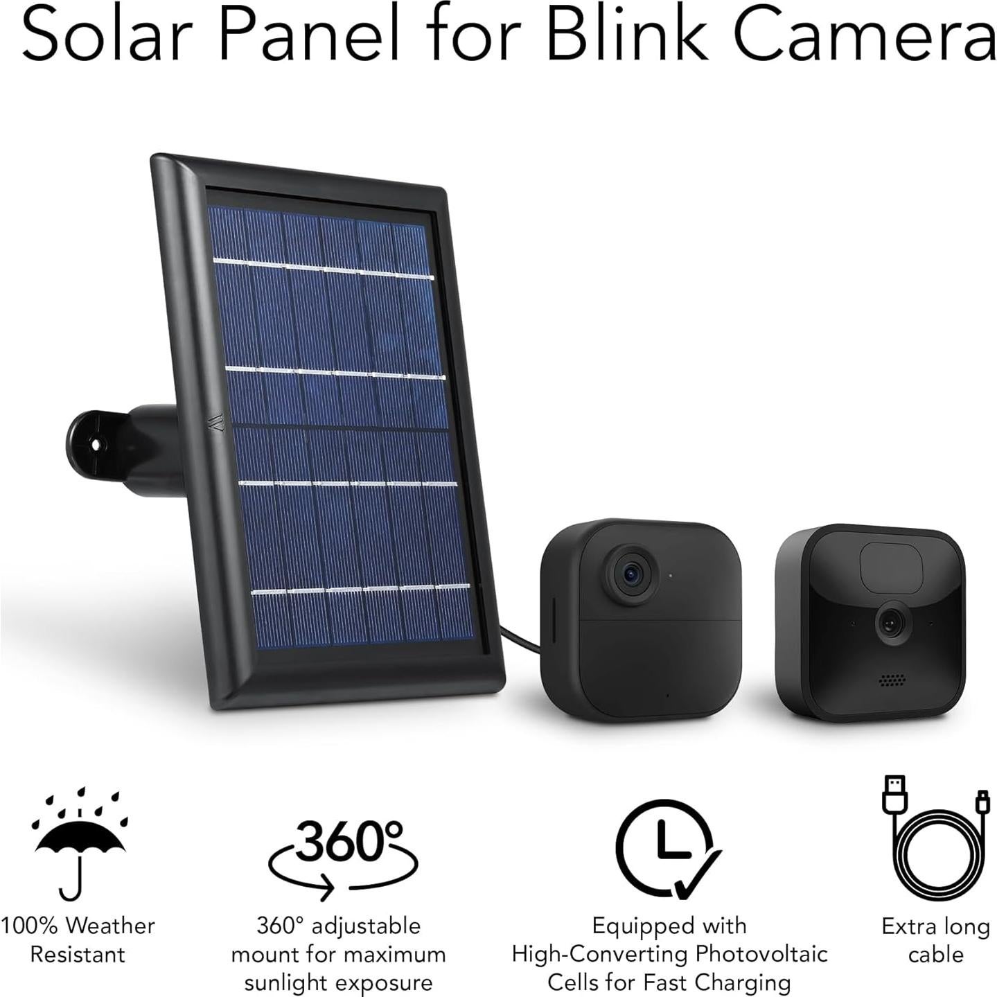 Panel Solar Wasserstein 3 en 1 con Batería Interna - Negro