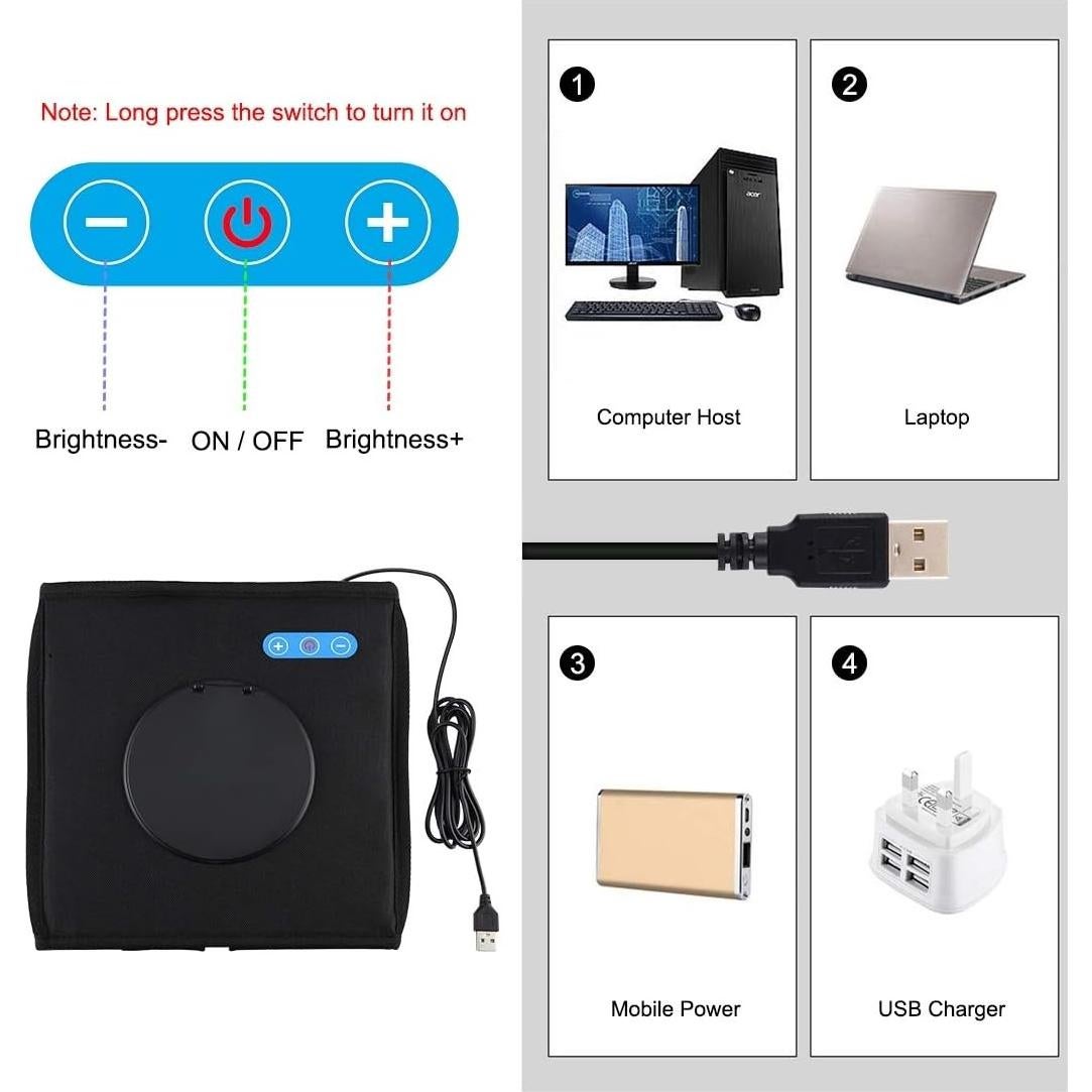 Foldable Photo Box Portable Studio Kit 12 Background Colors LED Dimmable Photography Light Box 25 cm Photo Props Equipment