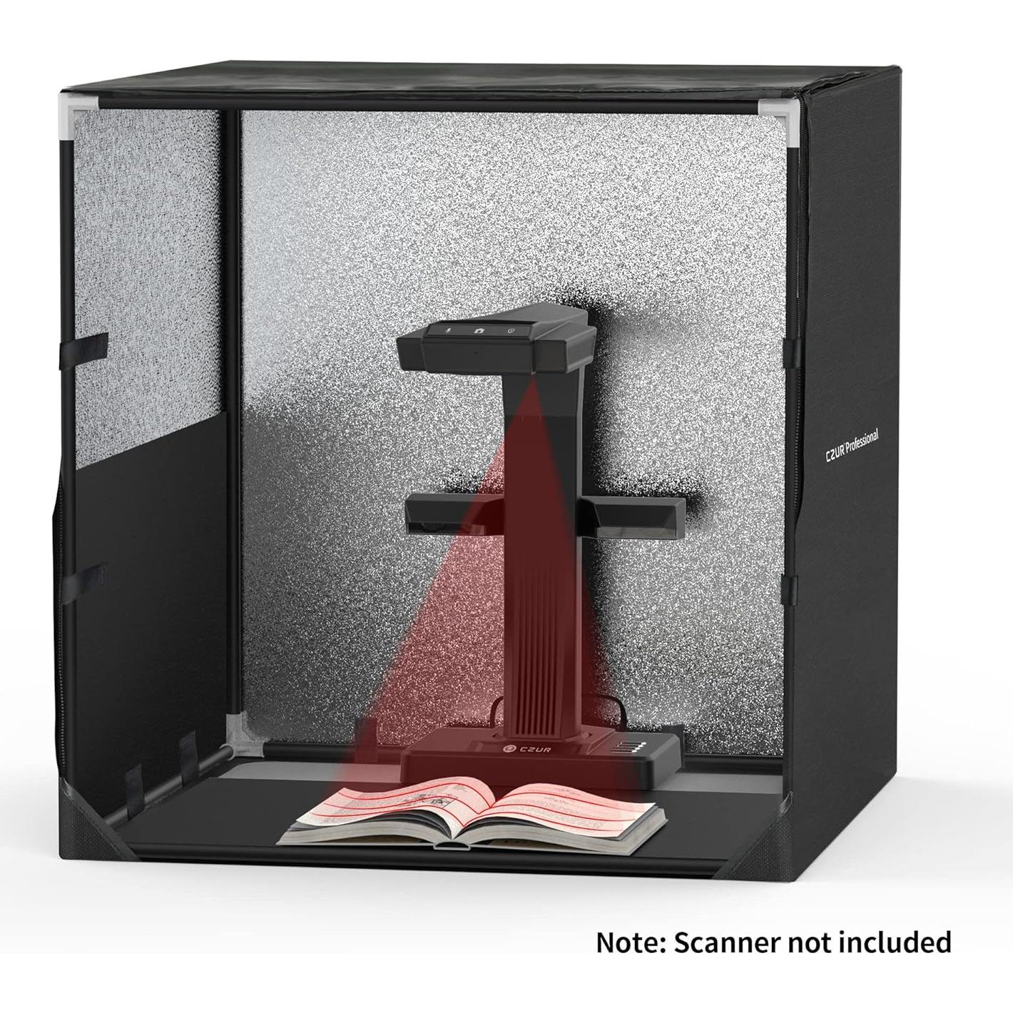 Caja de Estudio Plegable CZUR 60x60x60 cm Profesional