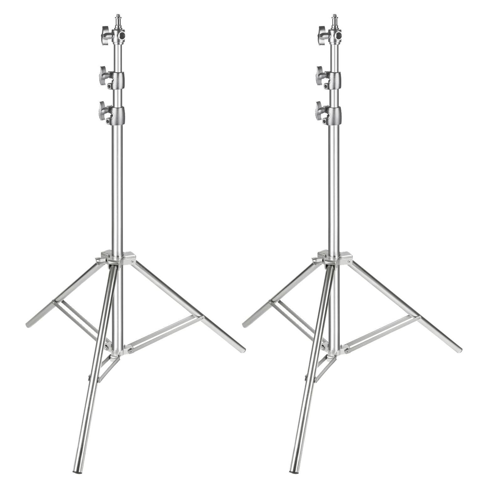 Soporte de Luz Neewer 2 Piezas Trípode Acero 200cm