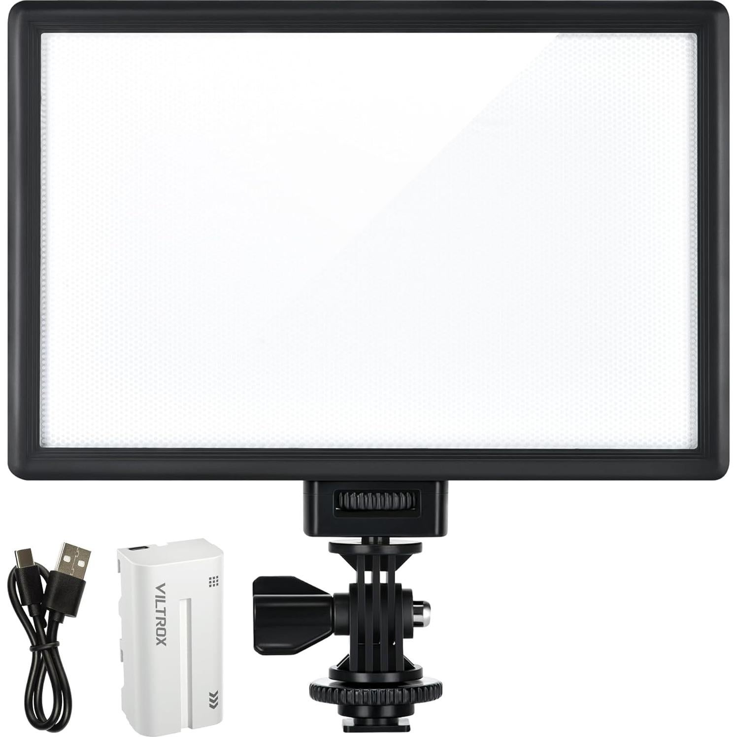 Kit de Luz LED VILTROX L116T 15W Ajustable 3300K-5600K