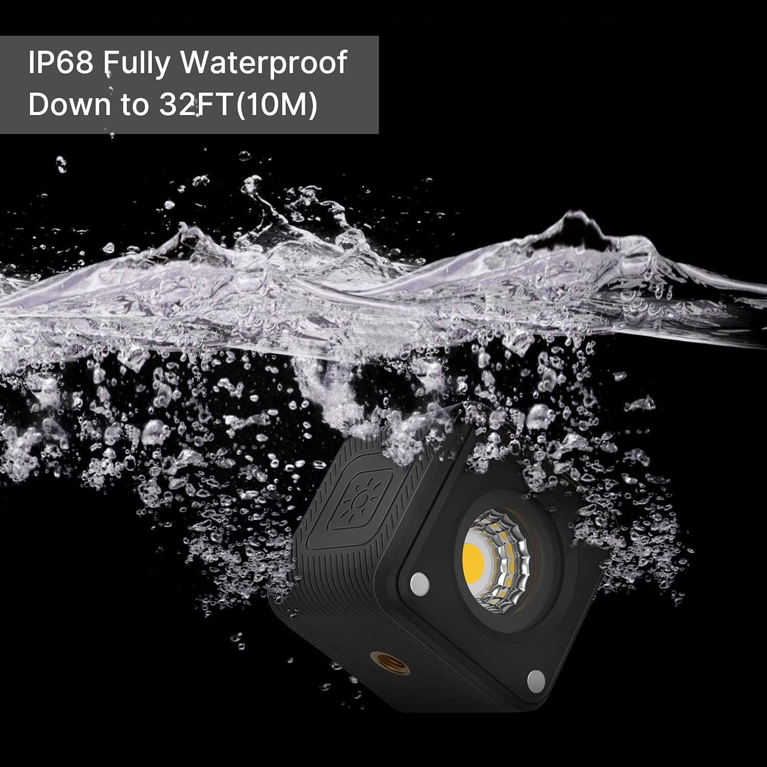 Kit de Iluminación ULANZI CUTE LITE LED IP68 5500K Mini