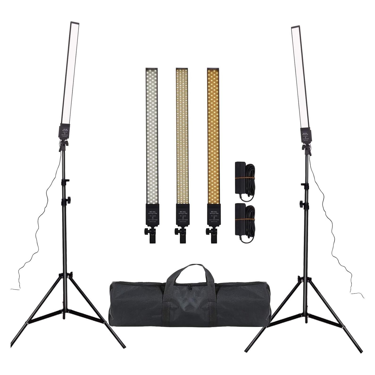 Kit de Luz LED Fotográfica Regulable GSKAIWEN 36W 60cm