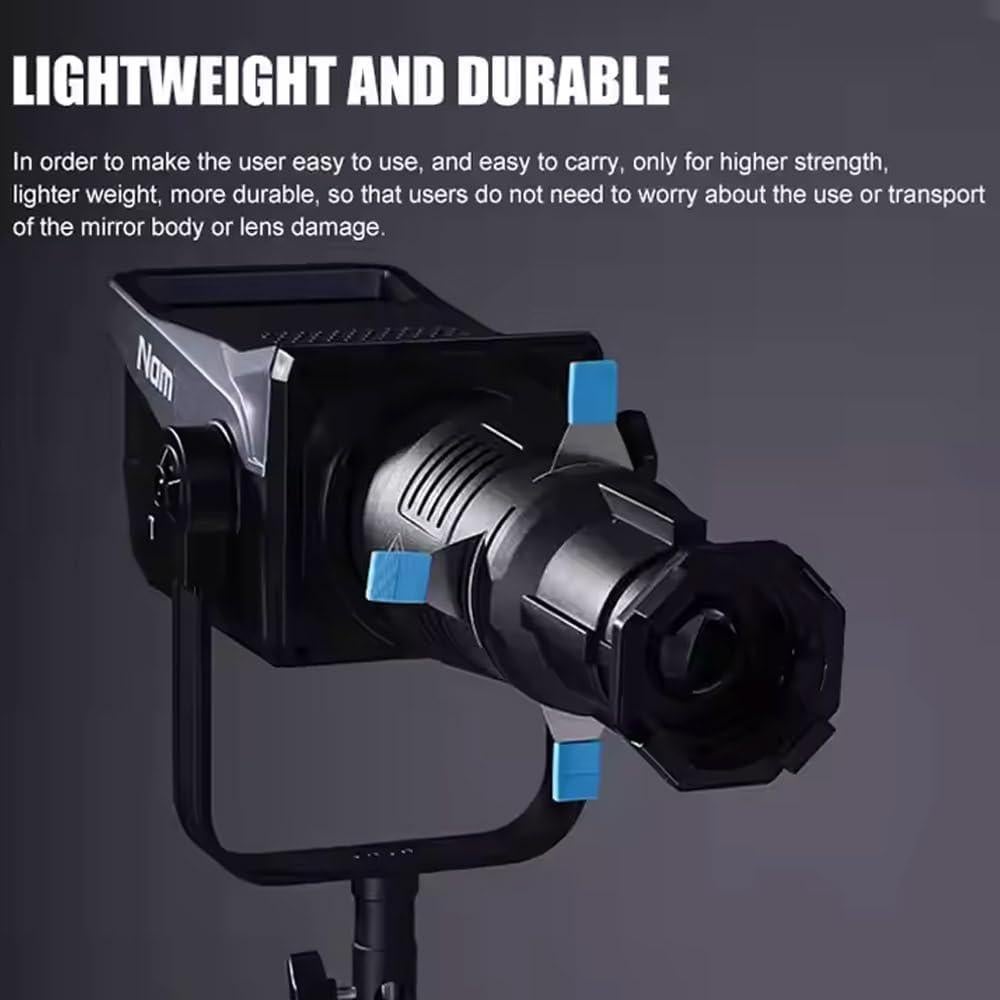 Kit Snoot Óptico BAFONGCINE 19° con 20 Gobos y 4 Filtros