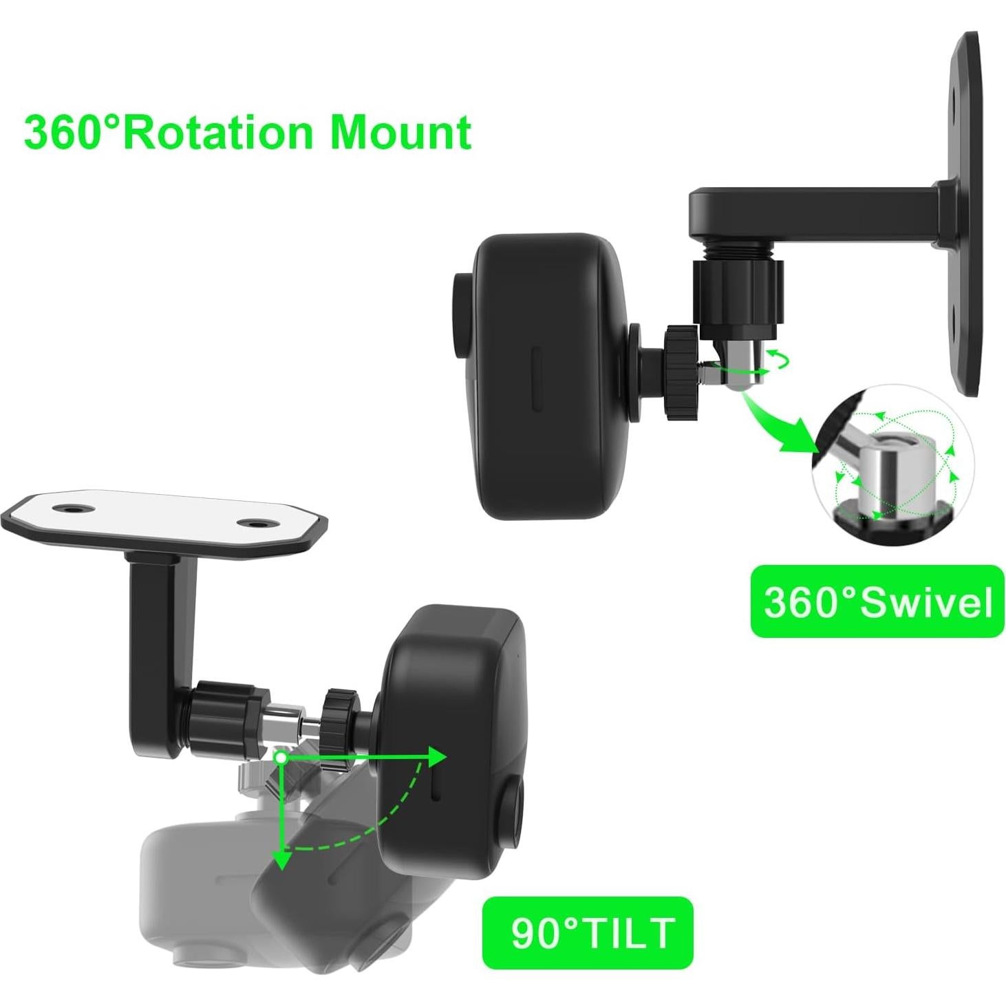 Paquete de 3 Soportes Ajustables para Cámara Blink AOZTSUN