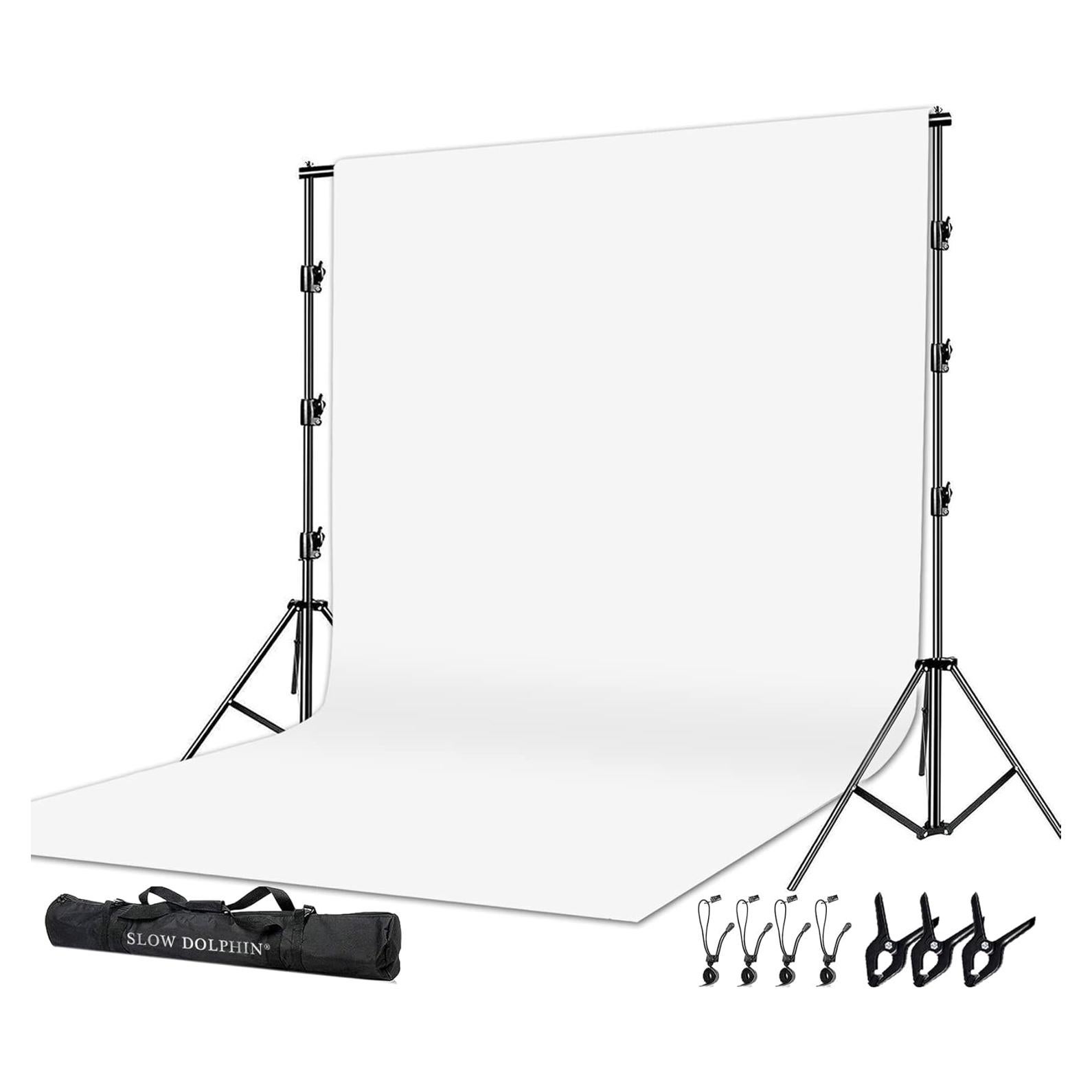 Kit de Soporte de Fondo SLOW DOLPHIN 10x12 pies Algodón