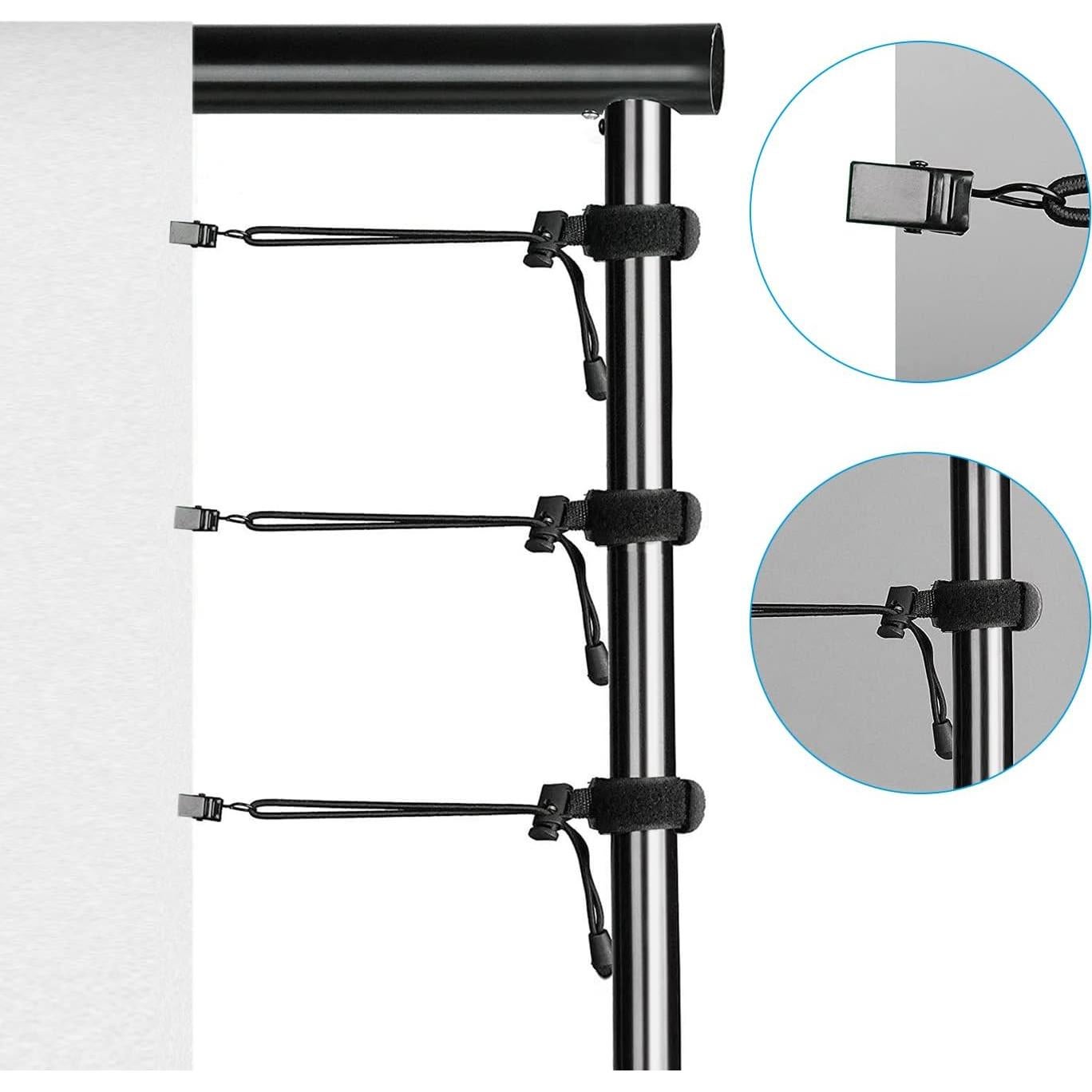 Kit de Soporte de Fondo SLOW DOLPHIN 10x12 pies Algodón