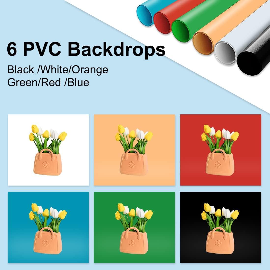 Caja de Luz PULUZ 30cm con Brillo Ajustable y 6 Fondos