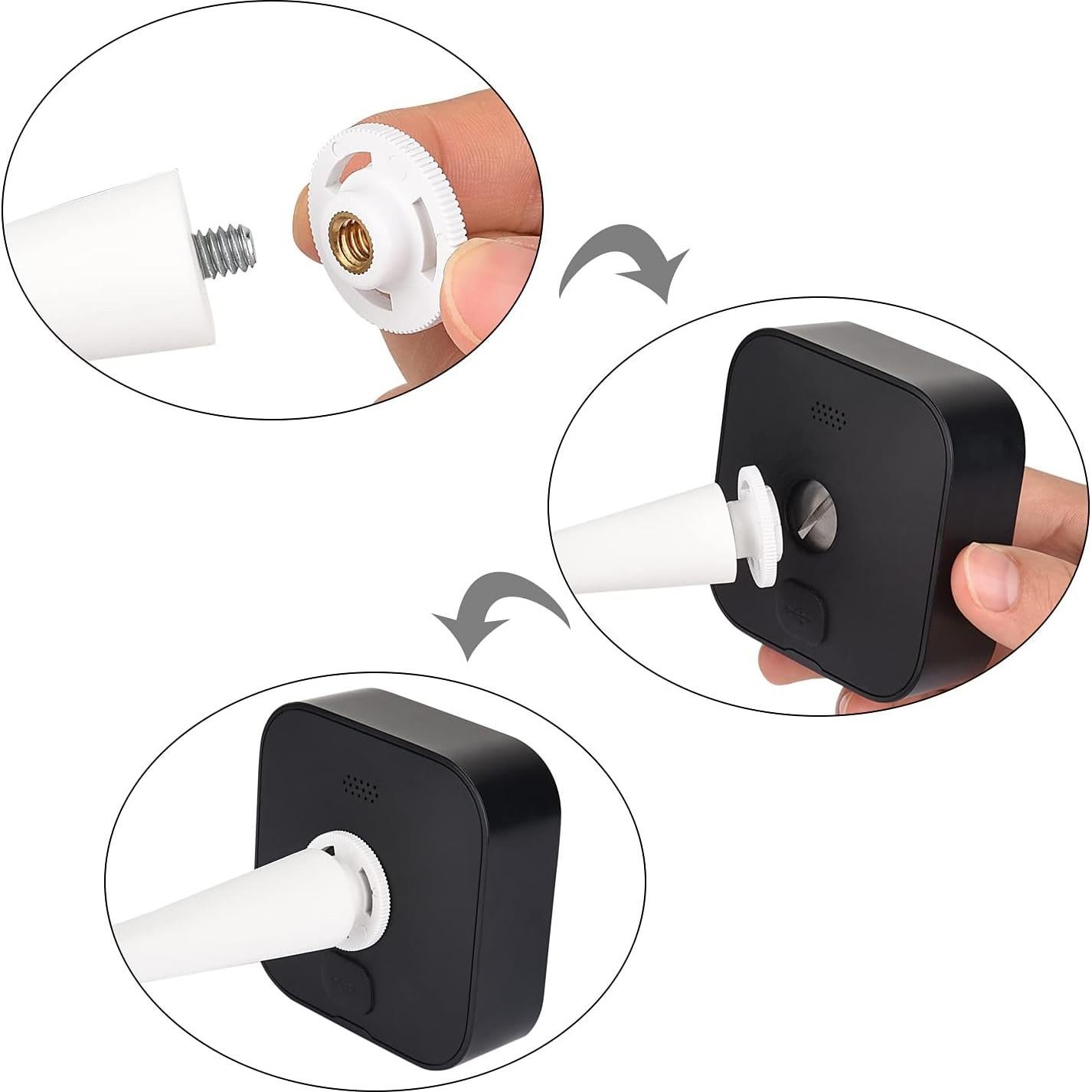 Soporte Flexible ALERTCAM para Cámara Blink XT y Mini - Blanco