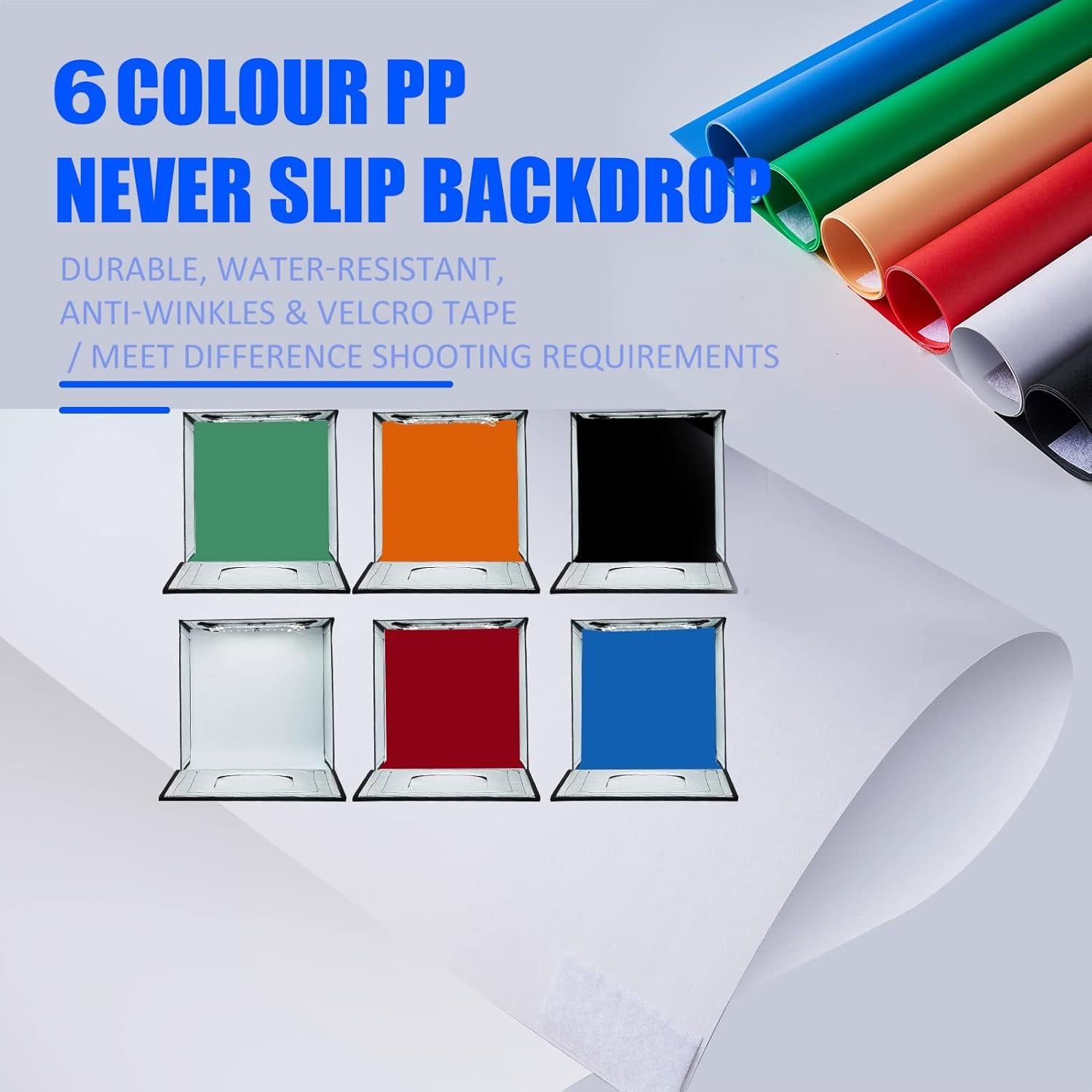 Caja de Luz Fotográfica ZKEEZM 60x60cm 240 LEDs Bi-Color