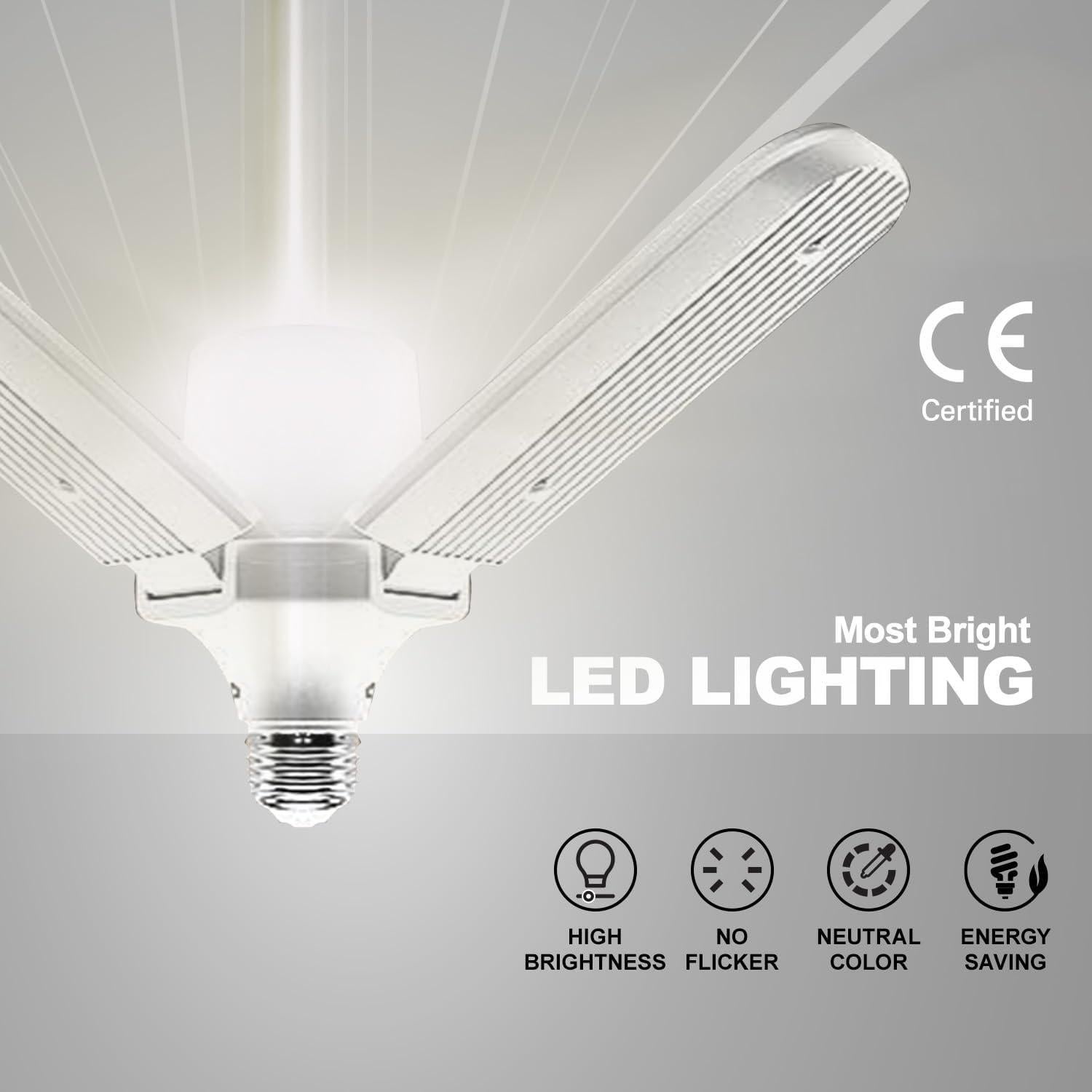 LimoStudio (LED Super Bright) 45W Next Gen. Foldable LED Bulb, 7600 Lumen, 6500K, 20 x 28 in Softbox, Upgraded 11 ft. Cable Light Socket, Photo Studio Lighting Kit, AGG3433